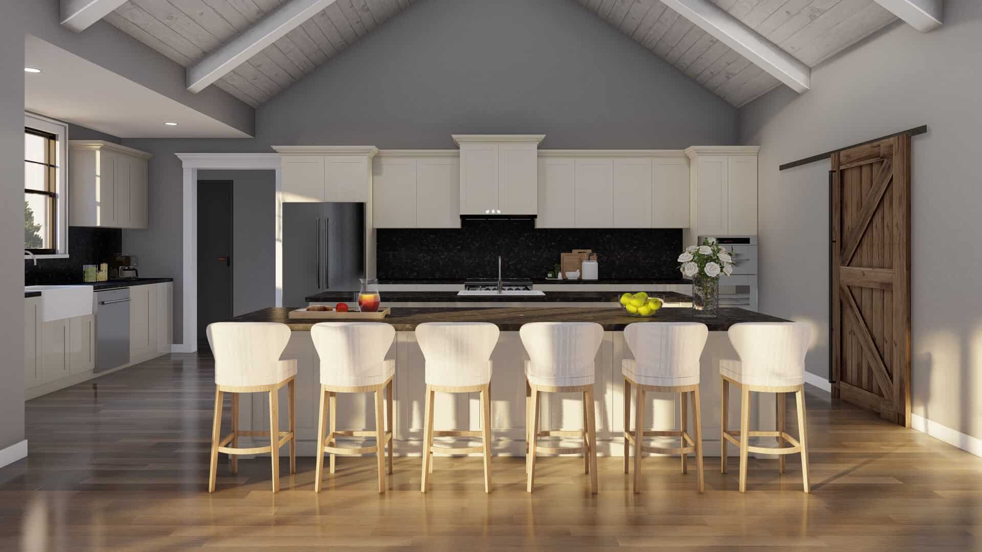 Kitchen: Kitchen Island of this 3-Bedroom,2849 Sq Ft Plan -193-1374