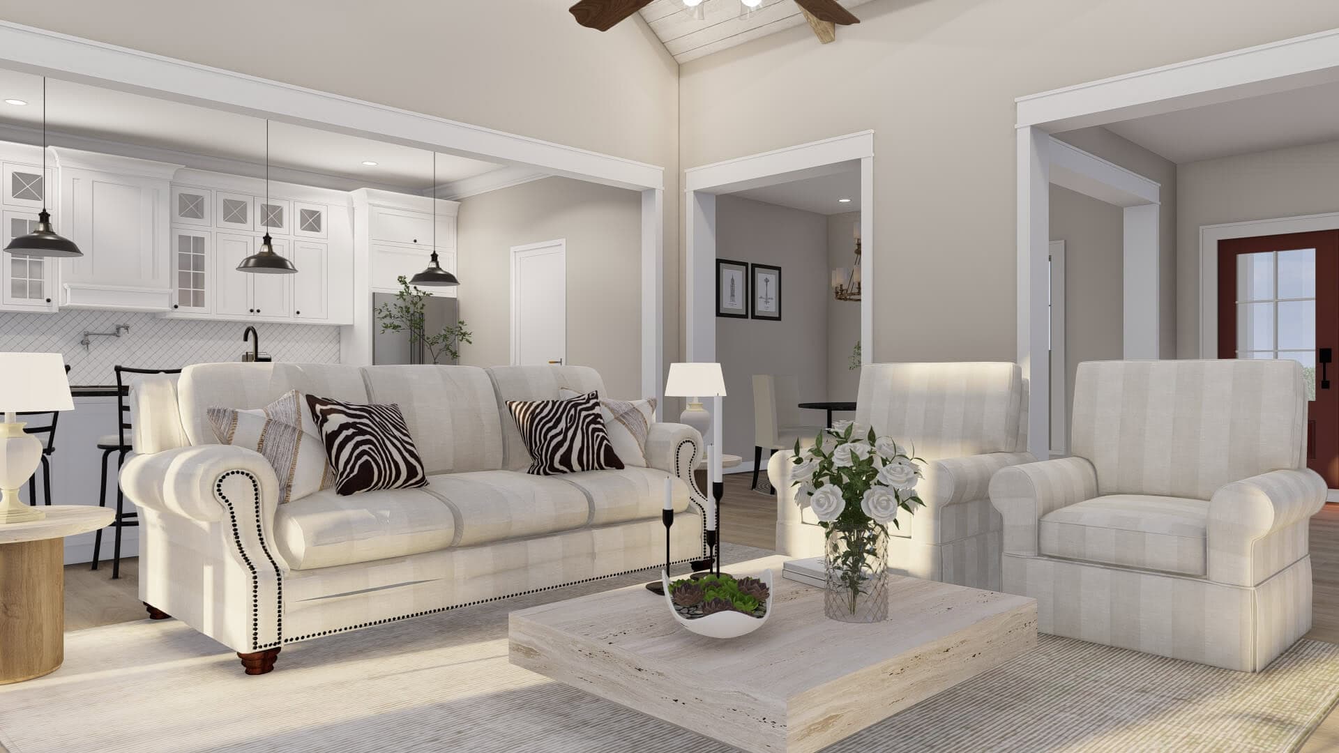 Great Room of this 4-Bedroom,2305 Sq Ft Plan -193-1375