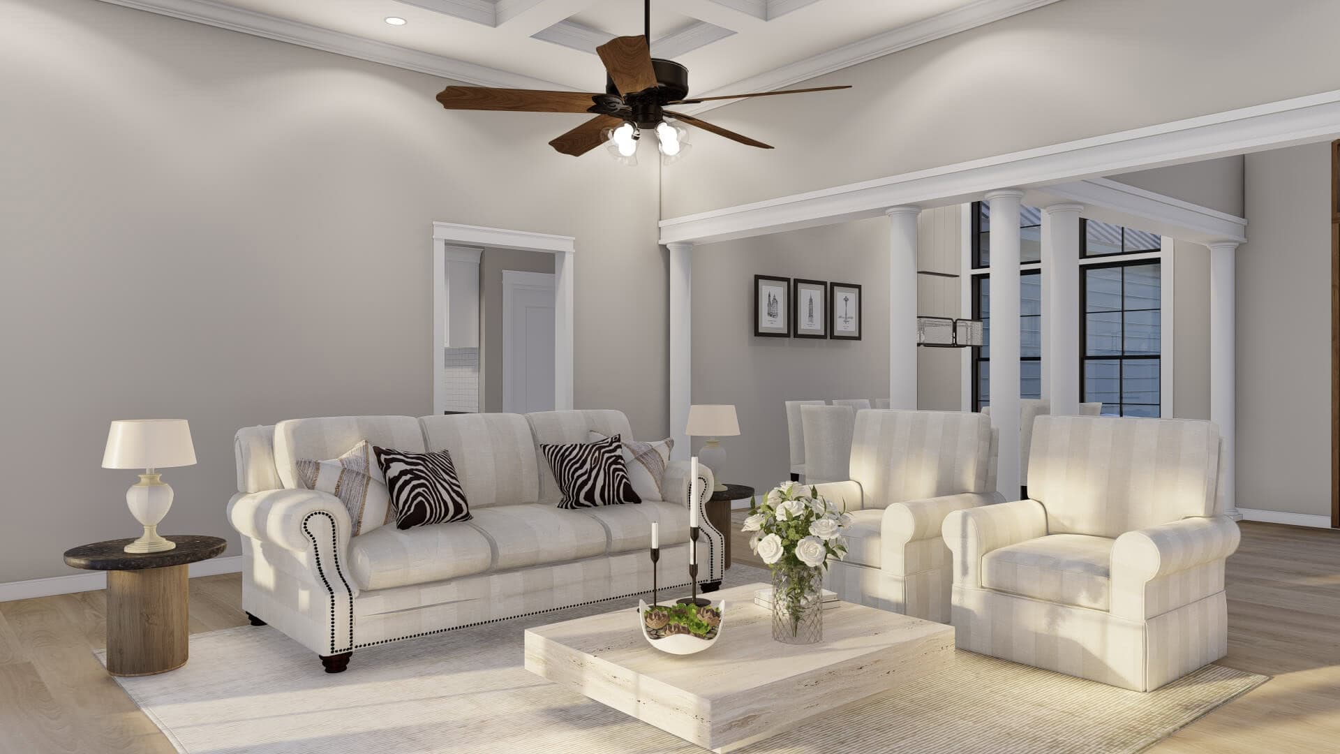 Great Room of this 5-Bedroom,3049 Sq Ft Plan -193-1379