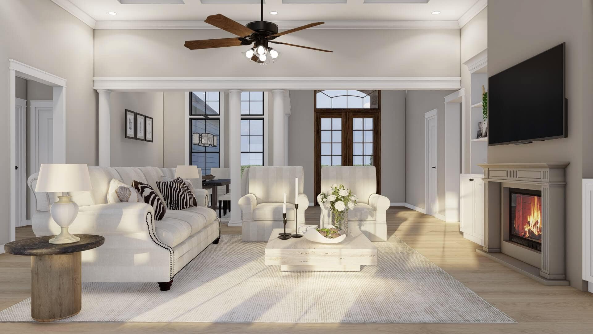 Great Room of this 5-Bedroom,3049 Sq Ft Plan -193-1379