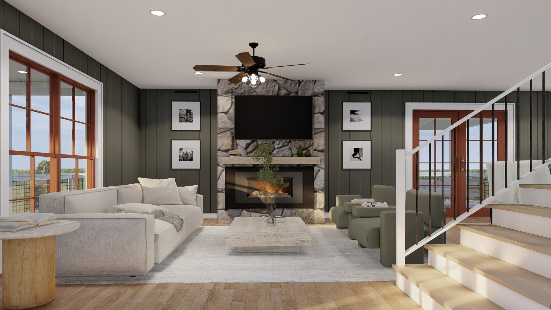 Great Room of this 3-Bedroom,2830 Sq Ft Plan -193-1381