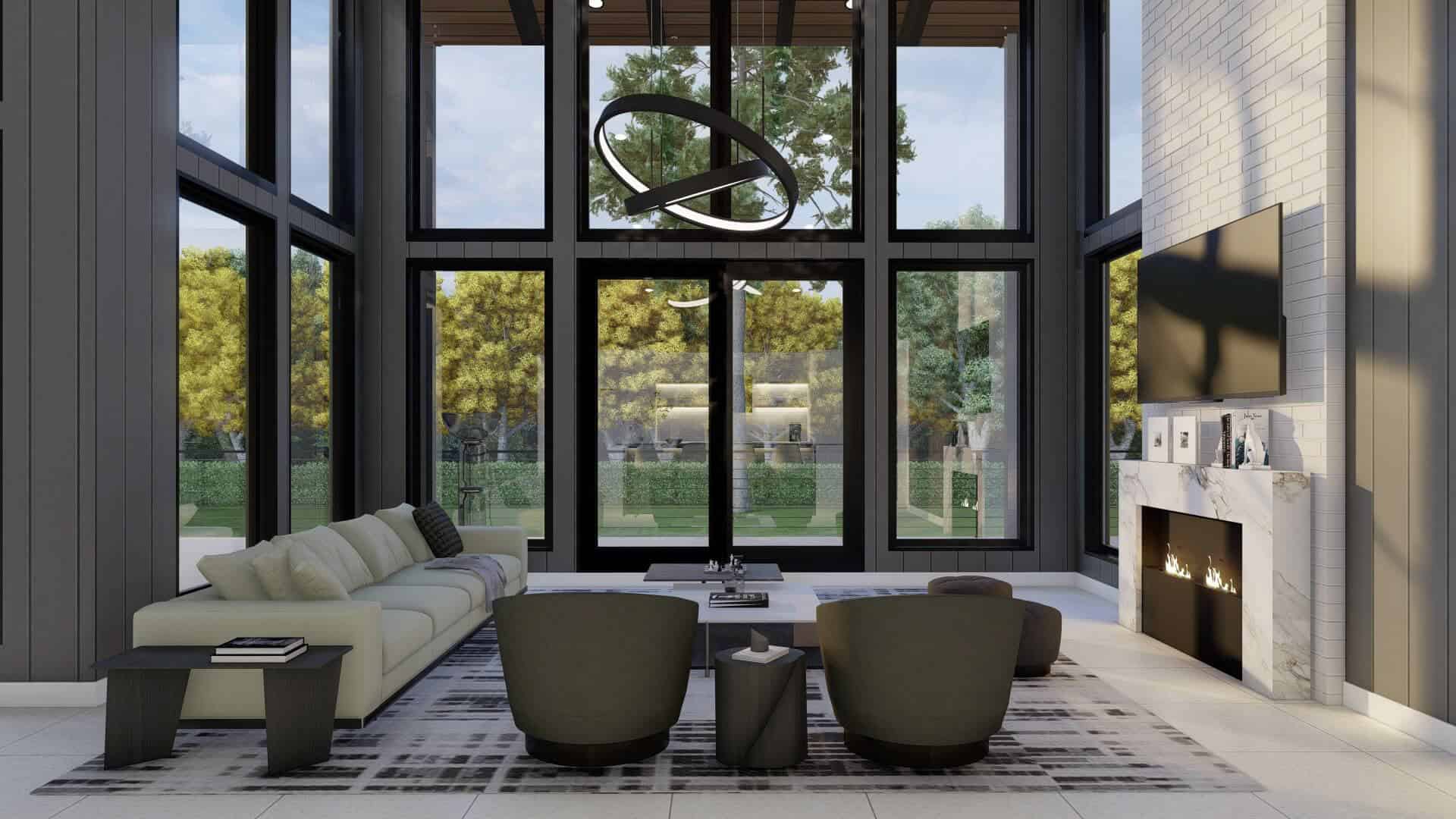 Great Room of this 2-Bedroom,1754 Sq Ft Plan -193-1382