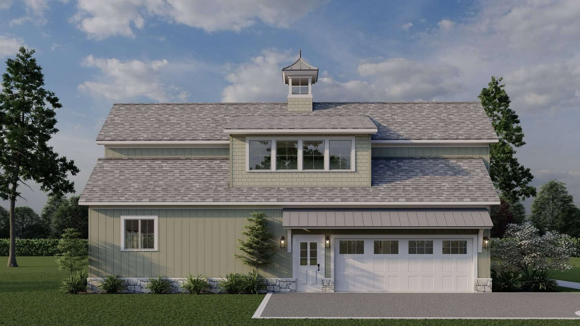 Left Side View of this 3-Bedroom,2248 Sq Ft Plan -193-1383