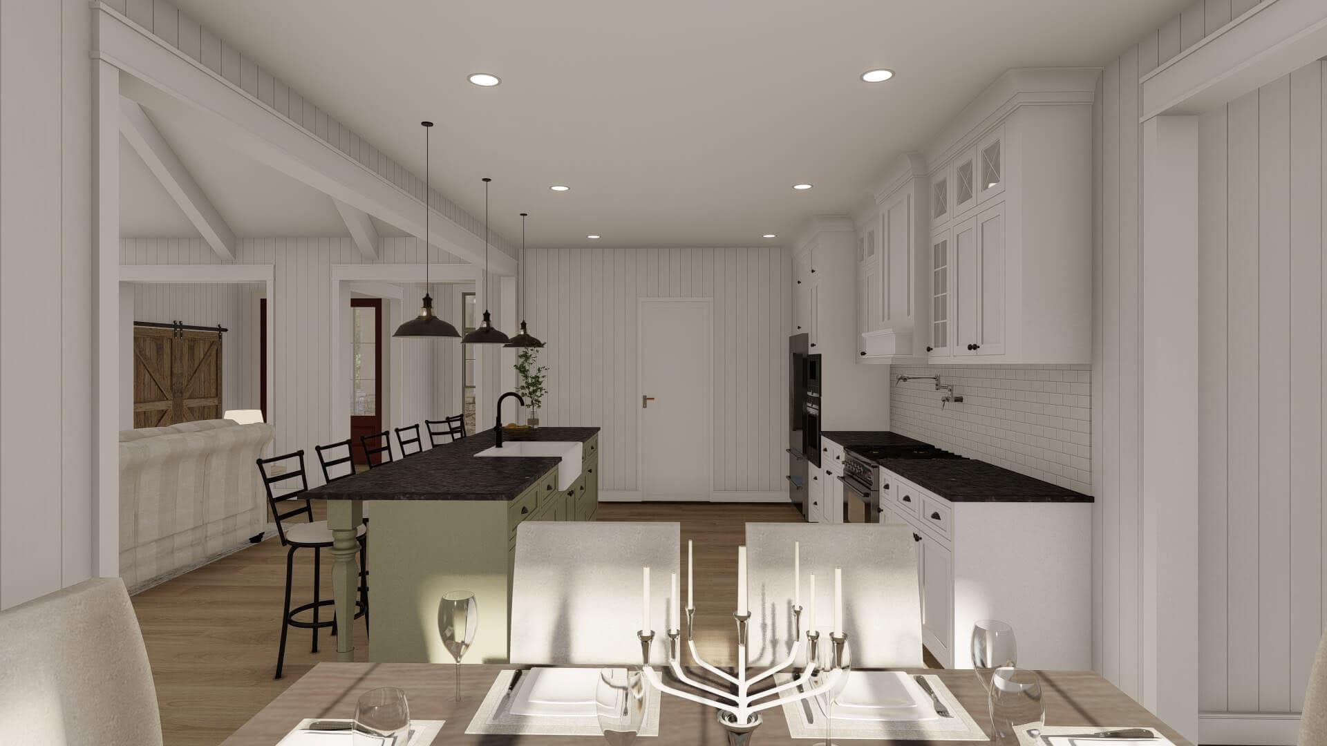 Kitchen of this 3-Bedroom,2248 Sq Ft Plan -193-1383