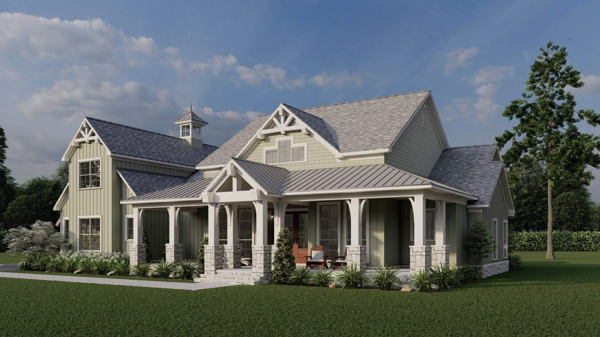 Right Side View of this 3-Bedroom,2248 Sq Ft Plan -193-1383