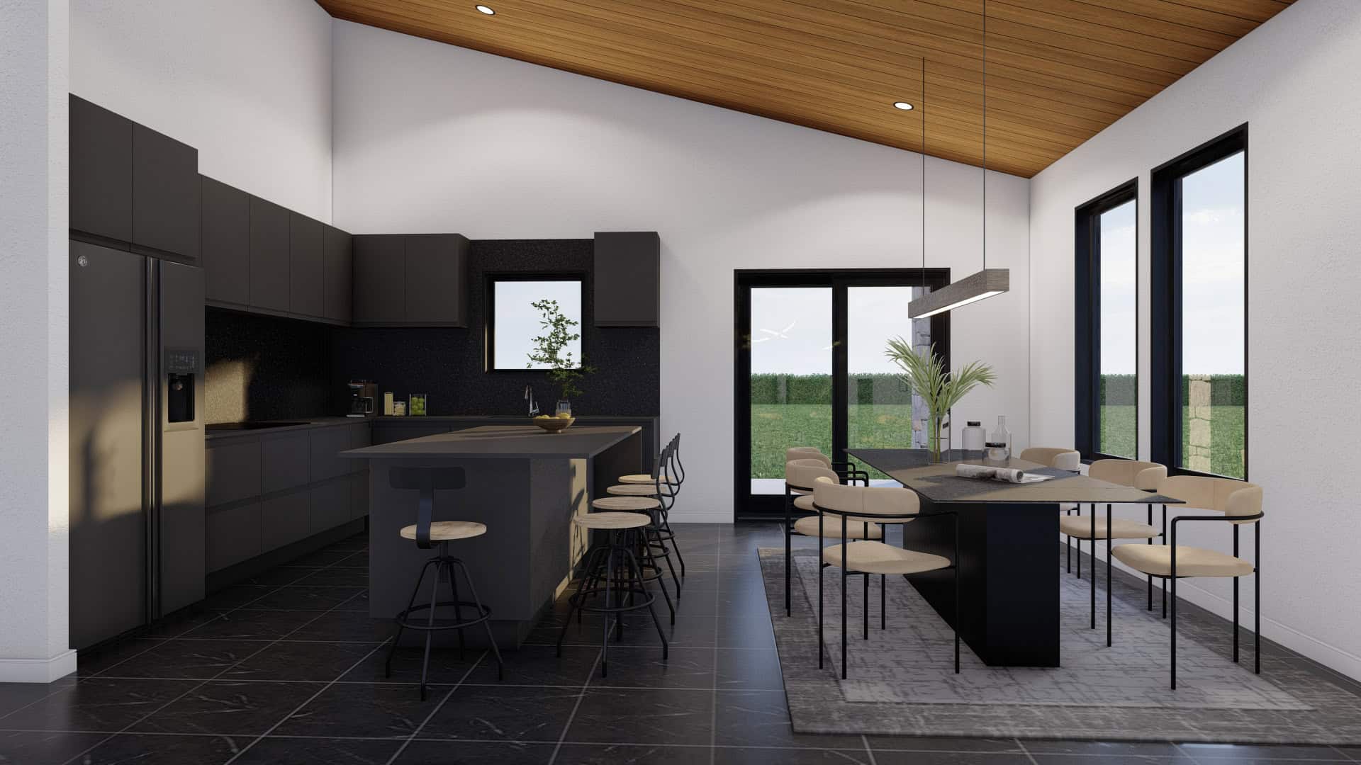 Kitchen of this 3-Bedroom,1521 Sq Ft Plan -193-1384