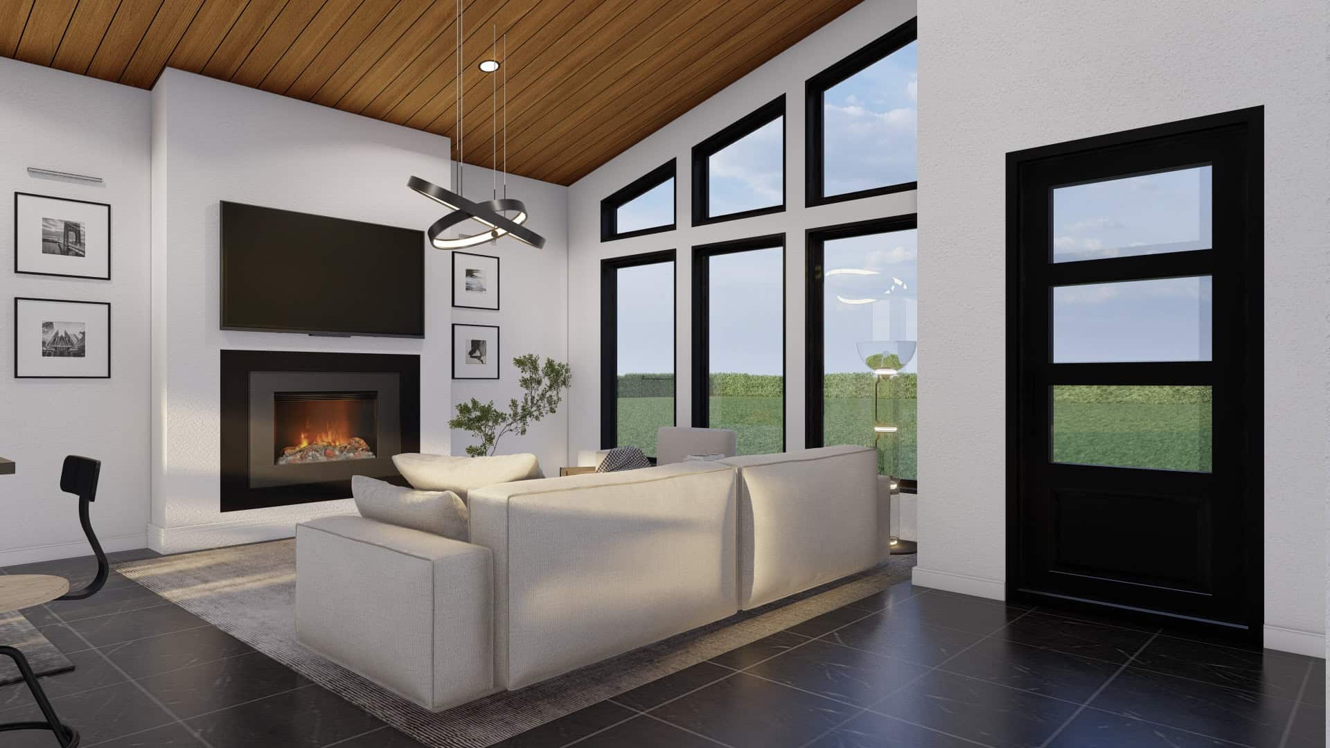 Great Room of this 3-Bedroom,1521 Sq Ft Plan -193-1384