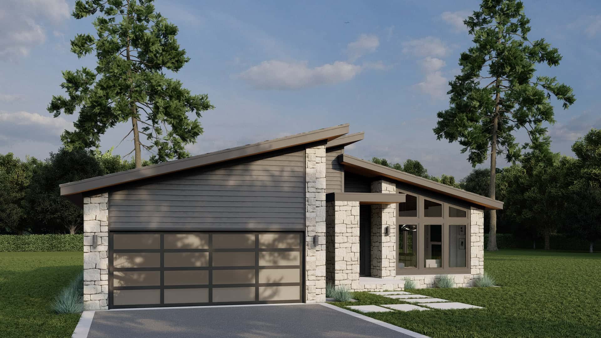 Left Side View of this 3-Bedroom,1521 Sq Ft Plan -193-1384