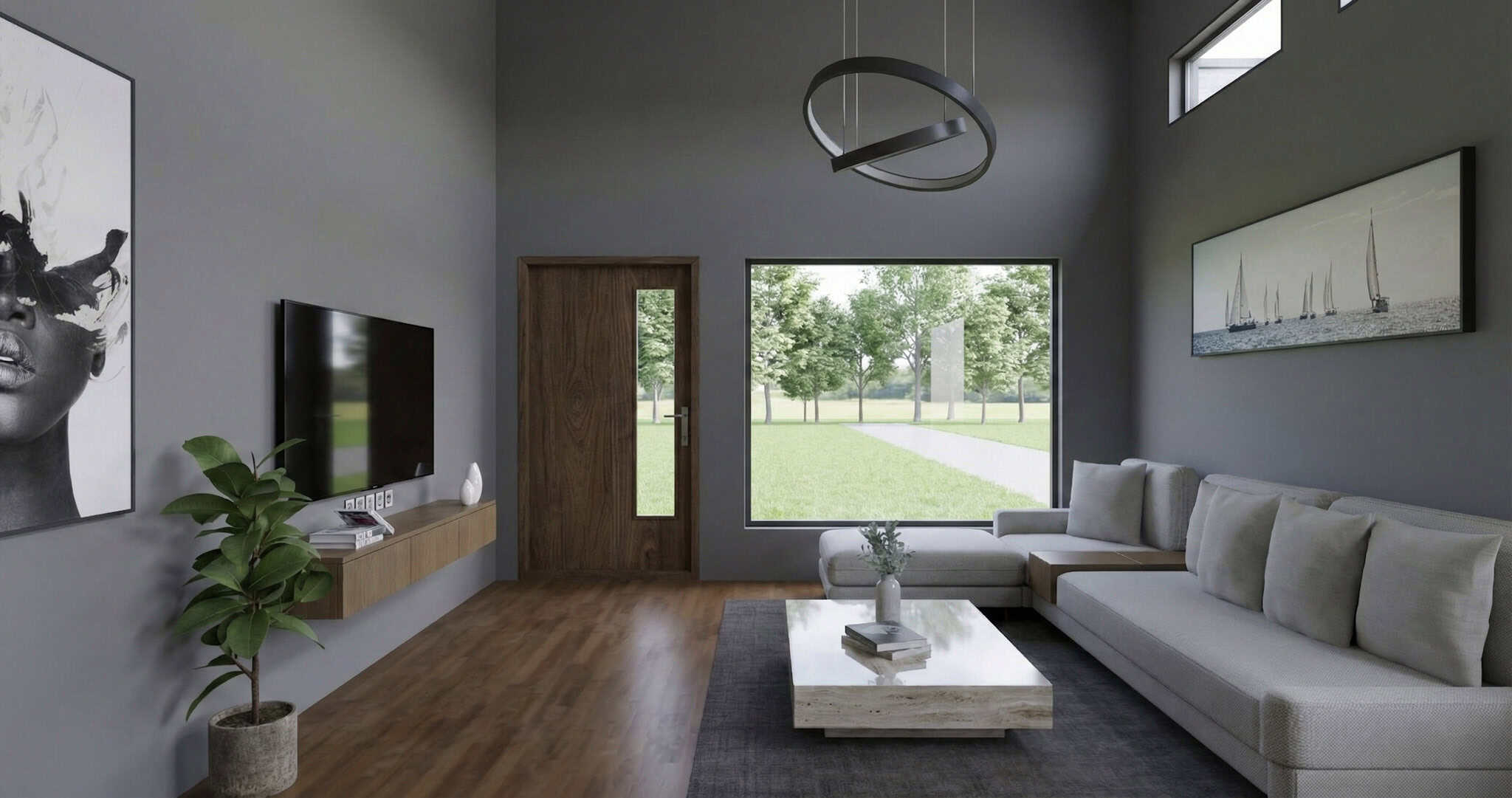 Great Room of this 3-Bedroom,1394 Sq Ft Plan -193-1385