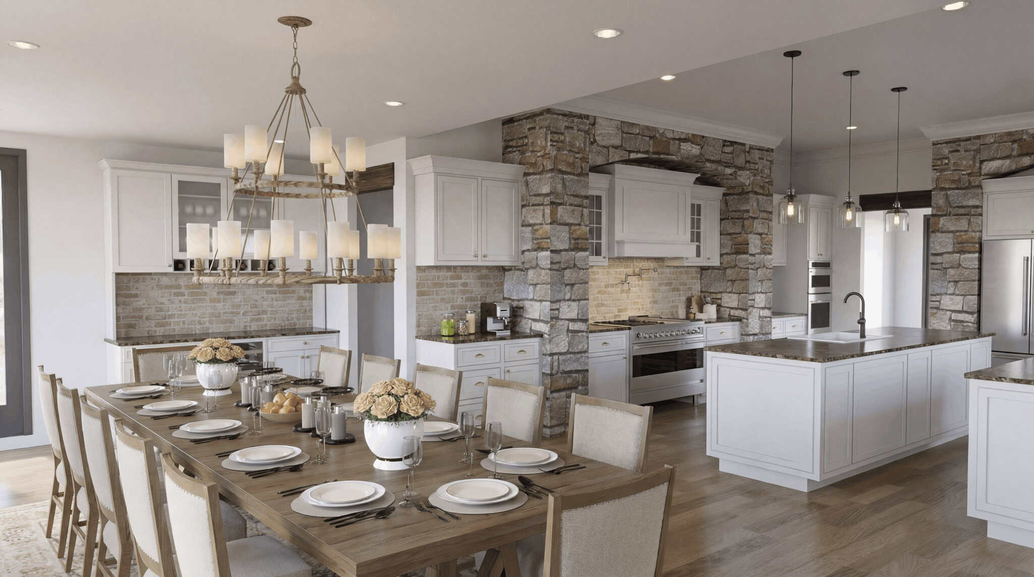 Dining Room of this 4-Bedroom,6762 Sq Ft Plan -193-1386