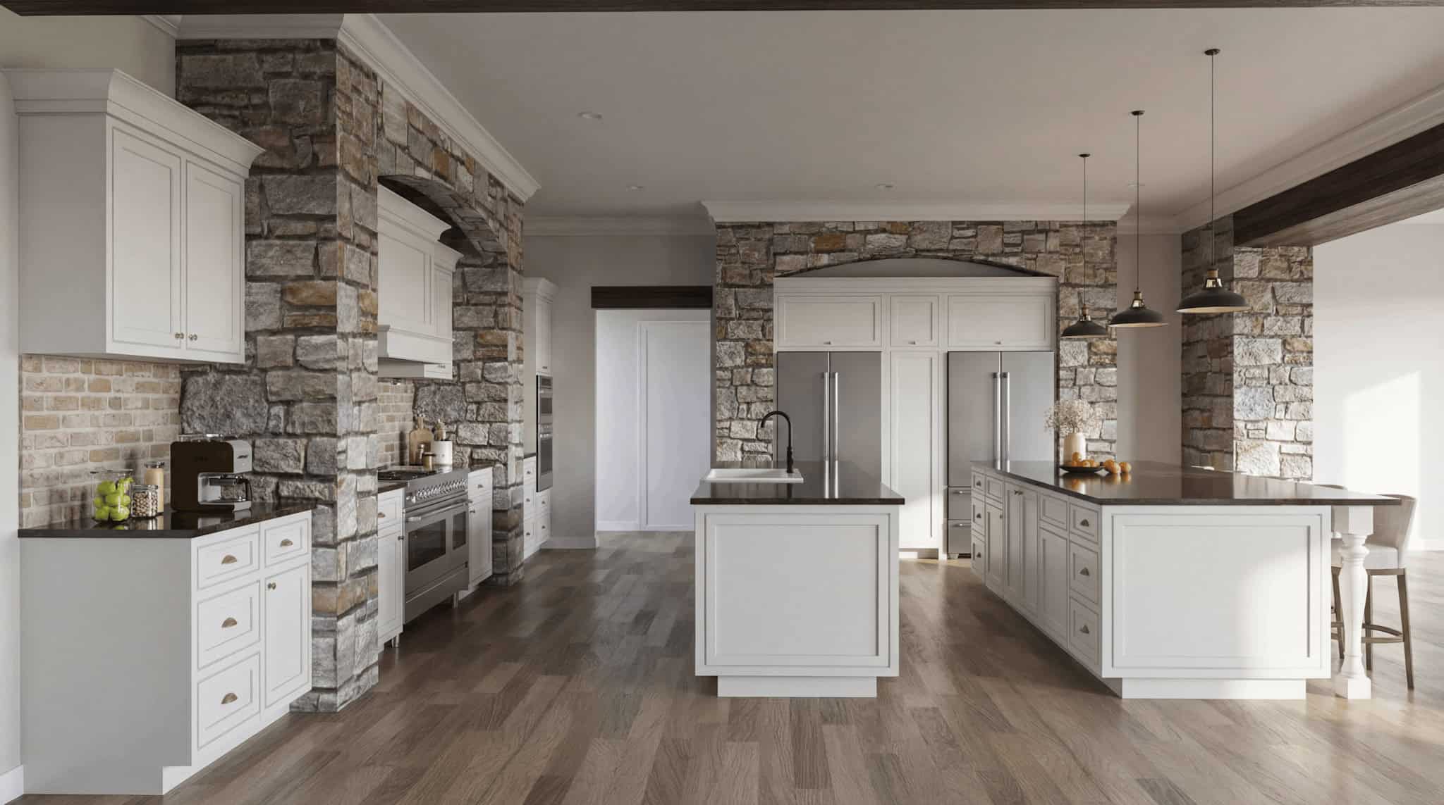 Kitchen of this 4-Bedroom,6762 Sq Ft Plan -193-1386