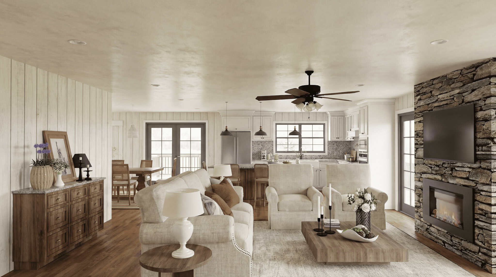 Home Office: Den of this 3-Bedroom,2147 Sq Ft Plan -193-1387