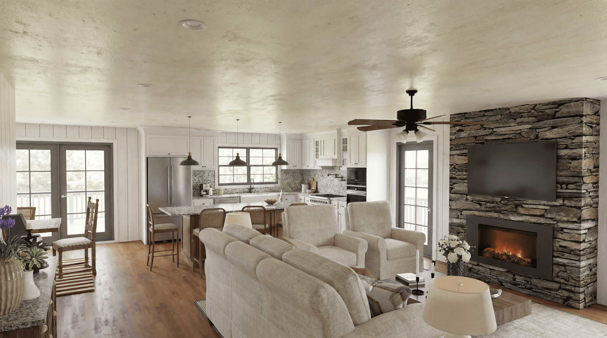 Home Office: Den of this 3-Bedroom,2147 Sq Ft Plan -193-1387