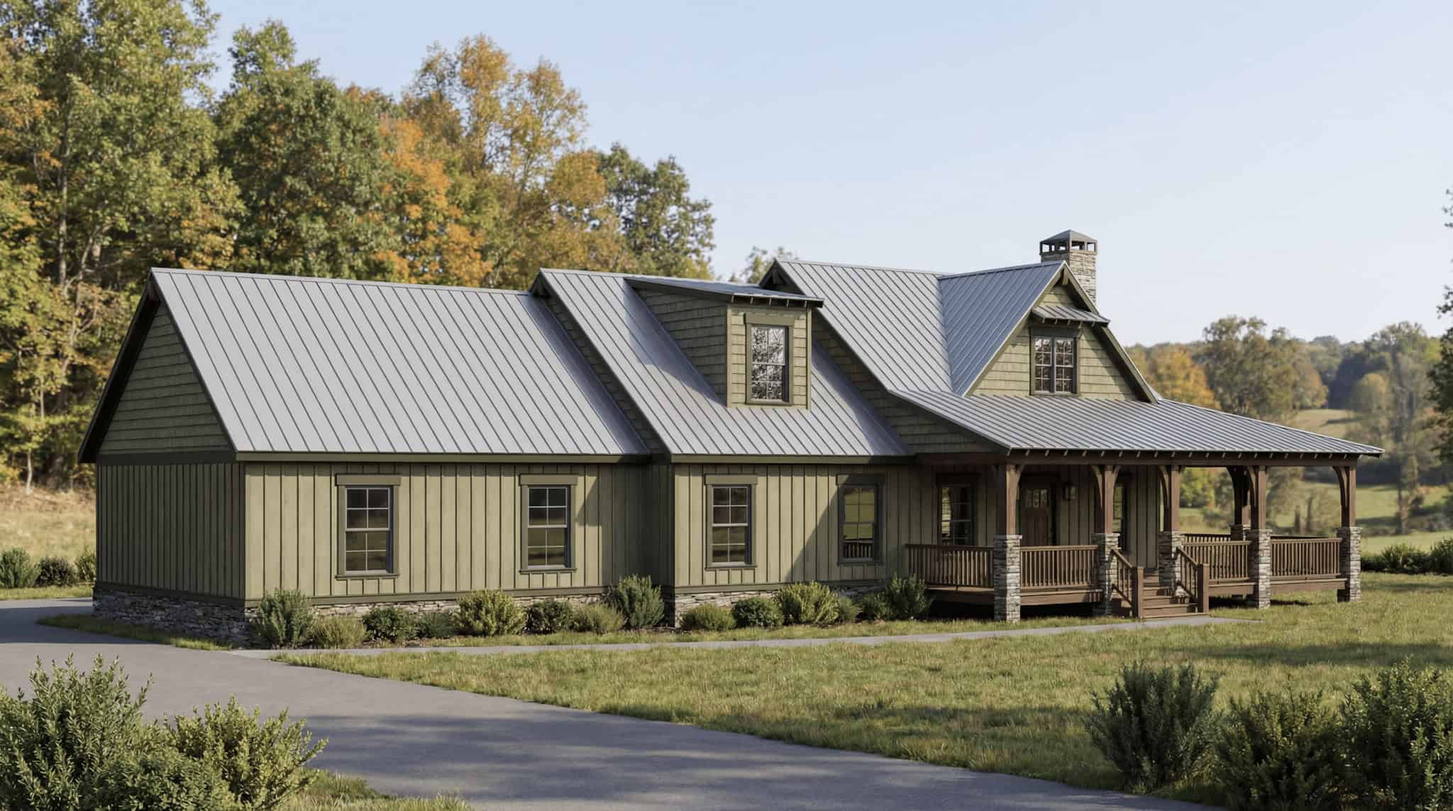 Left Side View of this 3-Bedroom,2147 Sq Ft Plan -193-1387