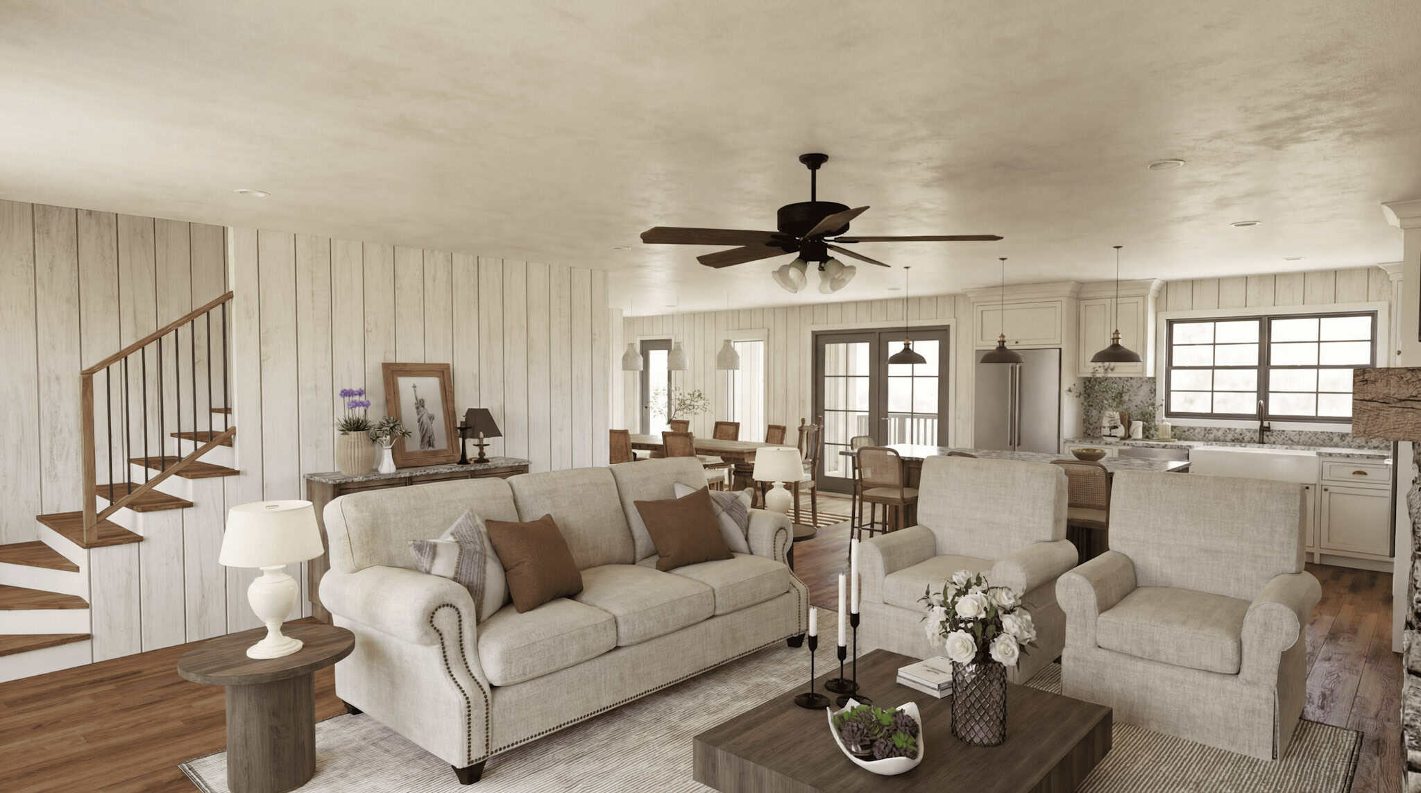 Home Office: Den of this 3-Bedroom,2147 Sq Ft Plan -193-1387