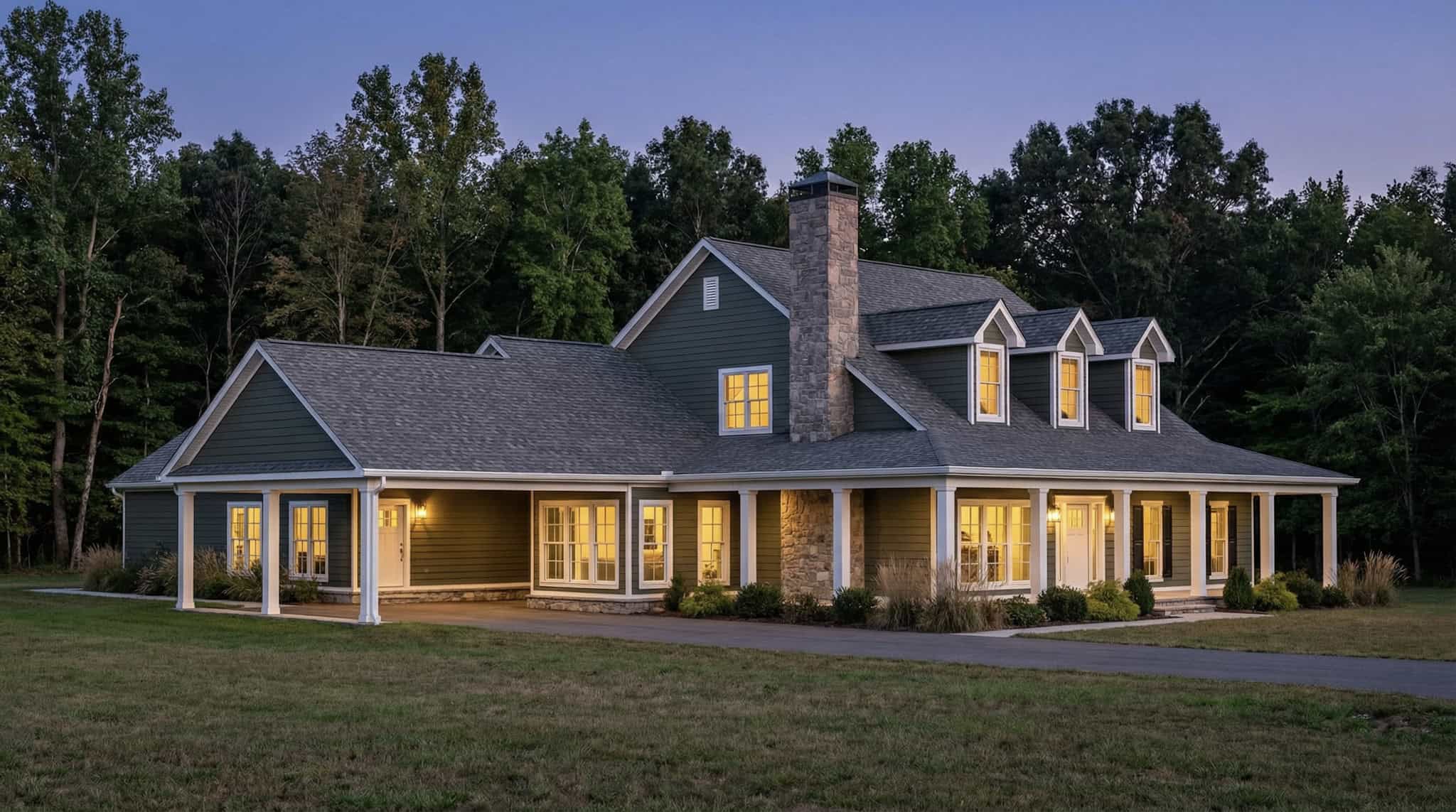 Left Side View of this 3-Bedroom,3418 Sq Ft Plan -193-1389