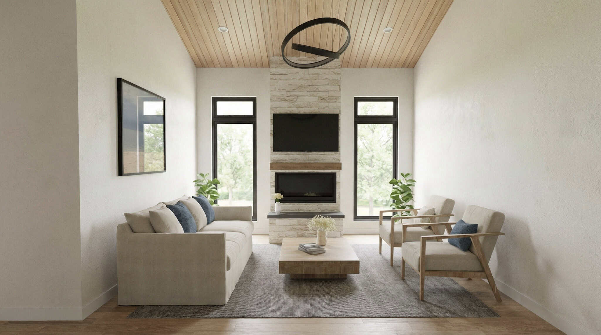 Great Room of this 3-Bedroom,1388 Sq Ft Plan -193-1390