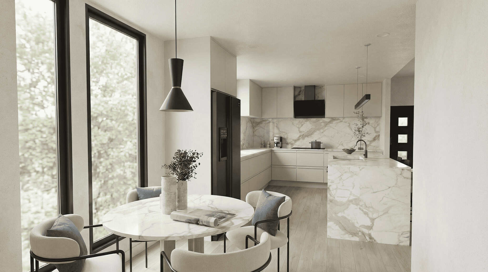 Dining Room of this 3-Bedroom,1388 Sq Ft Plan -193-1390