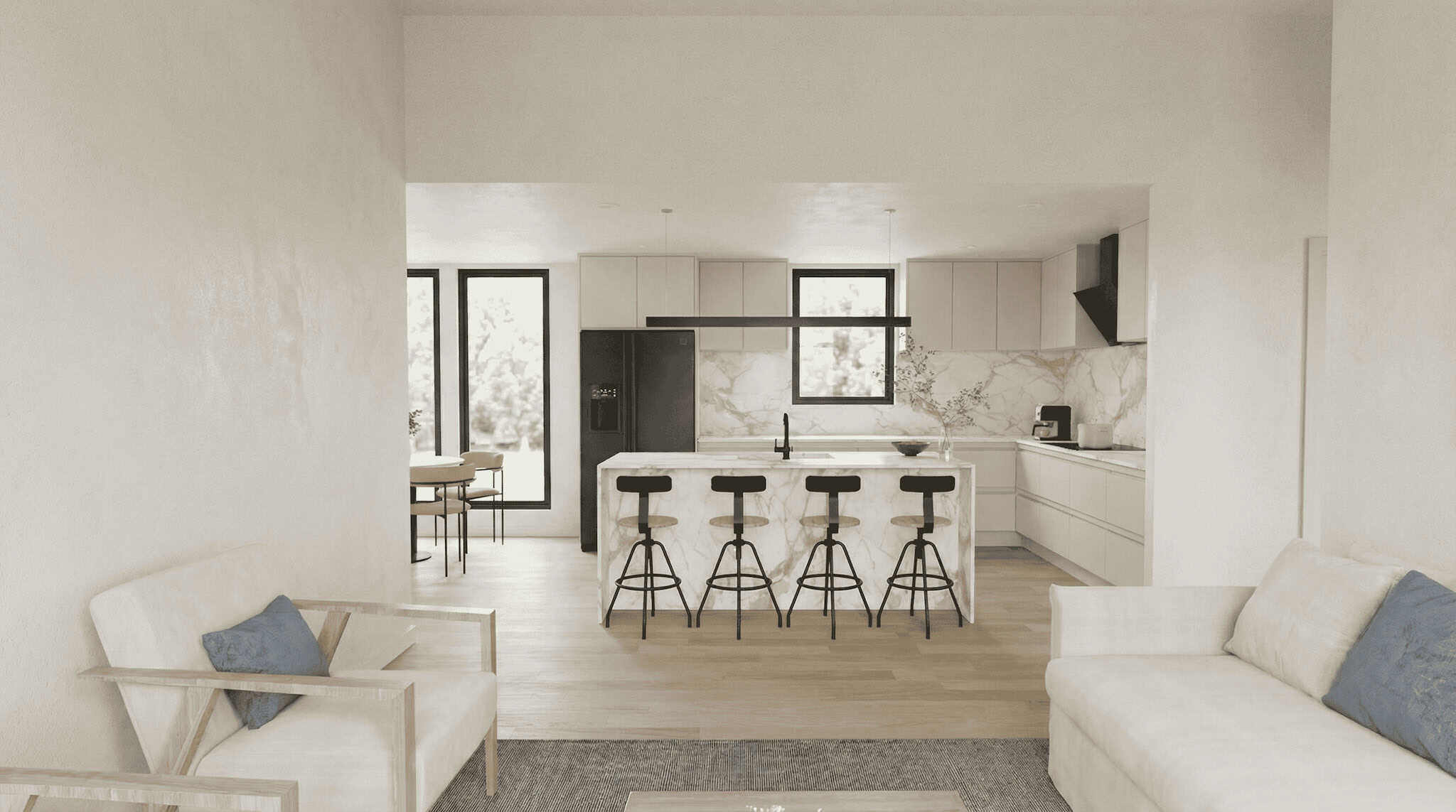 Great Room of this 3-Bedroom,1388 Sq Ft Plan -193-1390