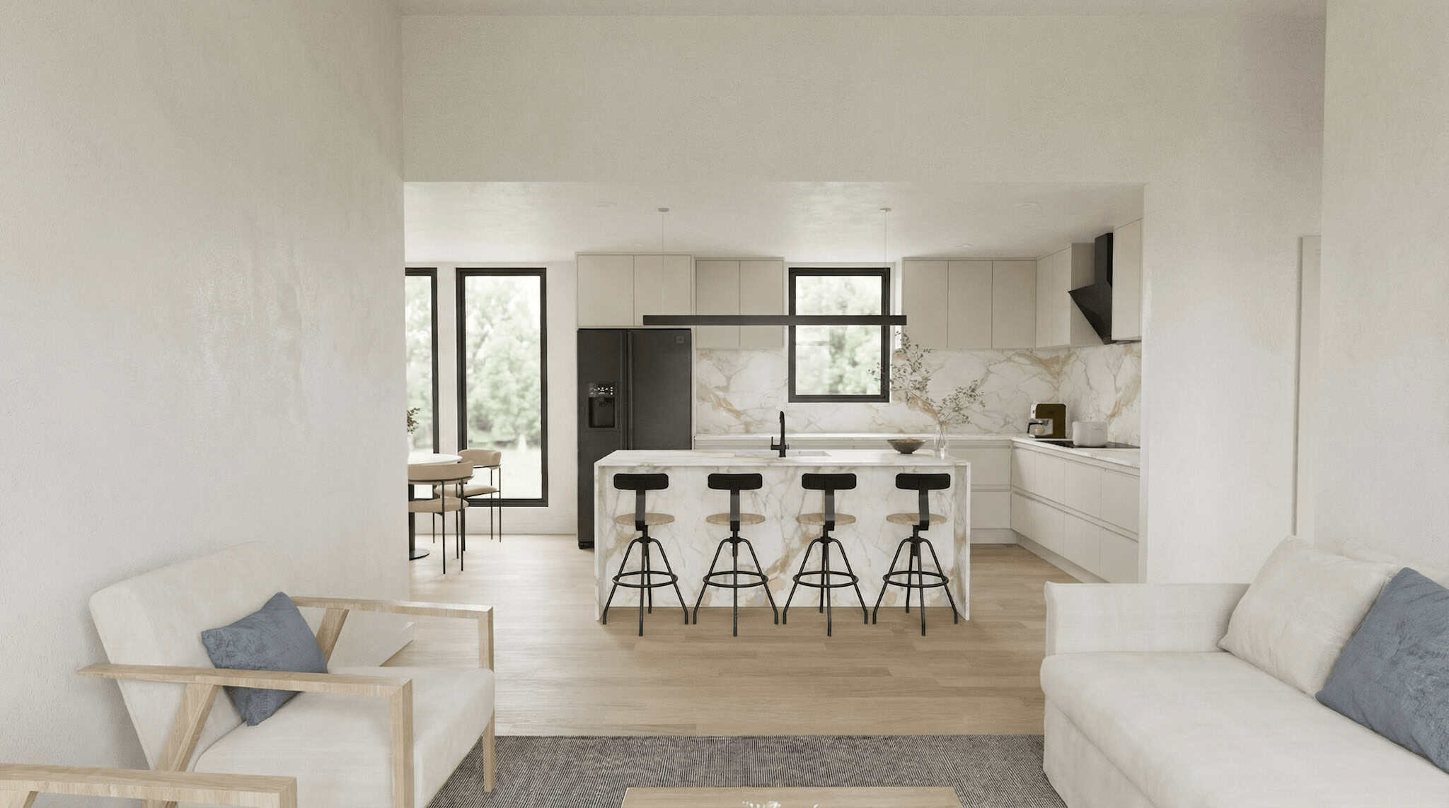Great Room of this 6-Bedroom,2776 Sq Ft Plan -193-1392