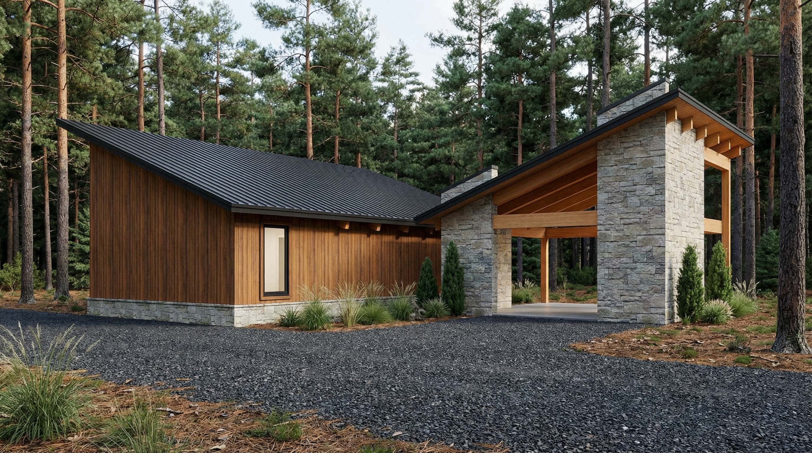 Rear View of this 3-Bedroom,1100 Sq Ft Plan -193-1393