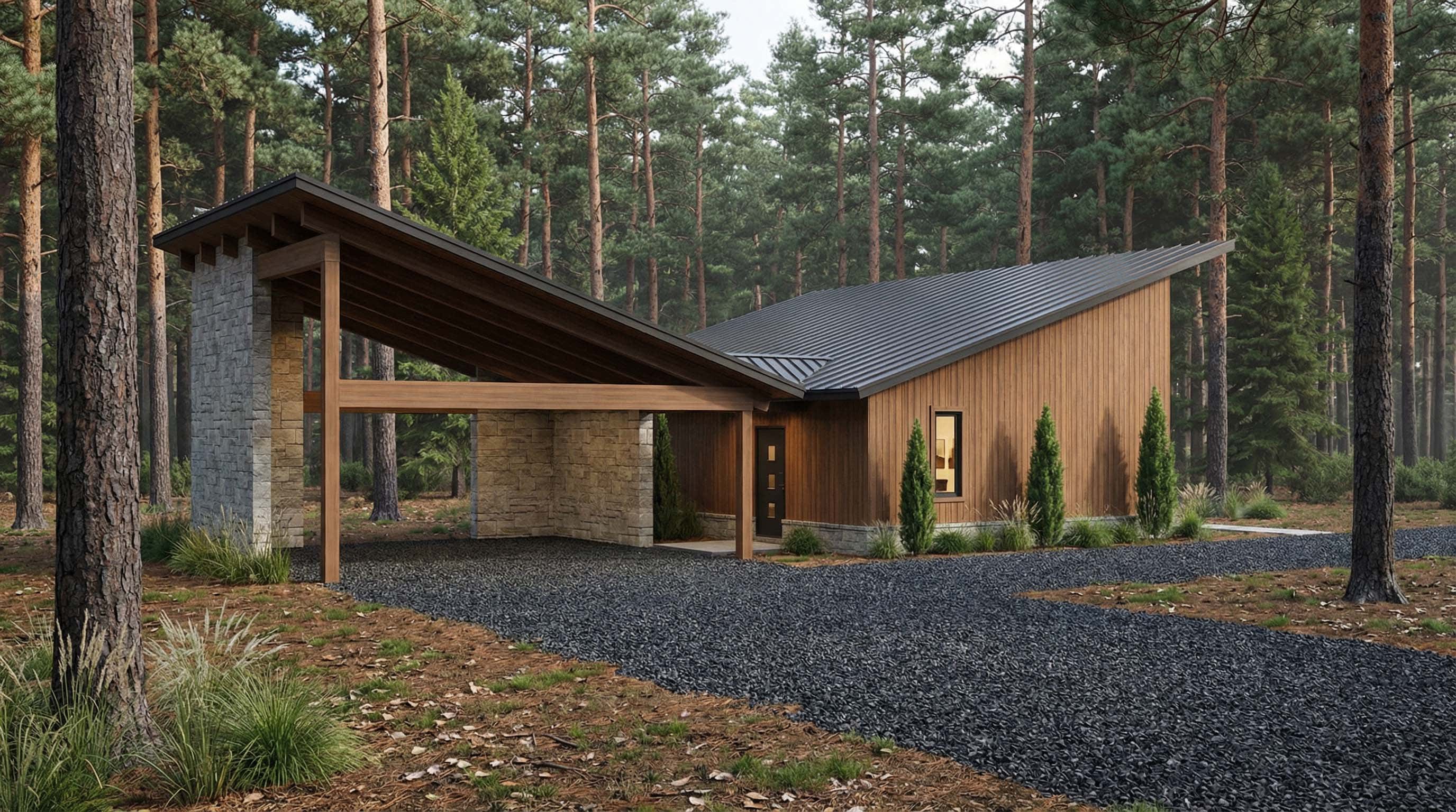 Rear View of this 3-Bedroom,1100 Sq Ft Plan -193-1393