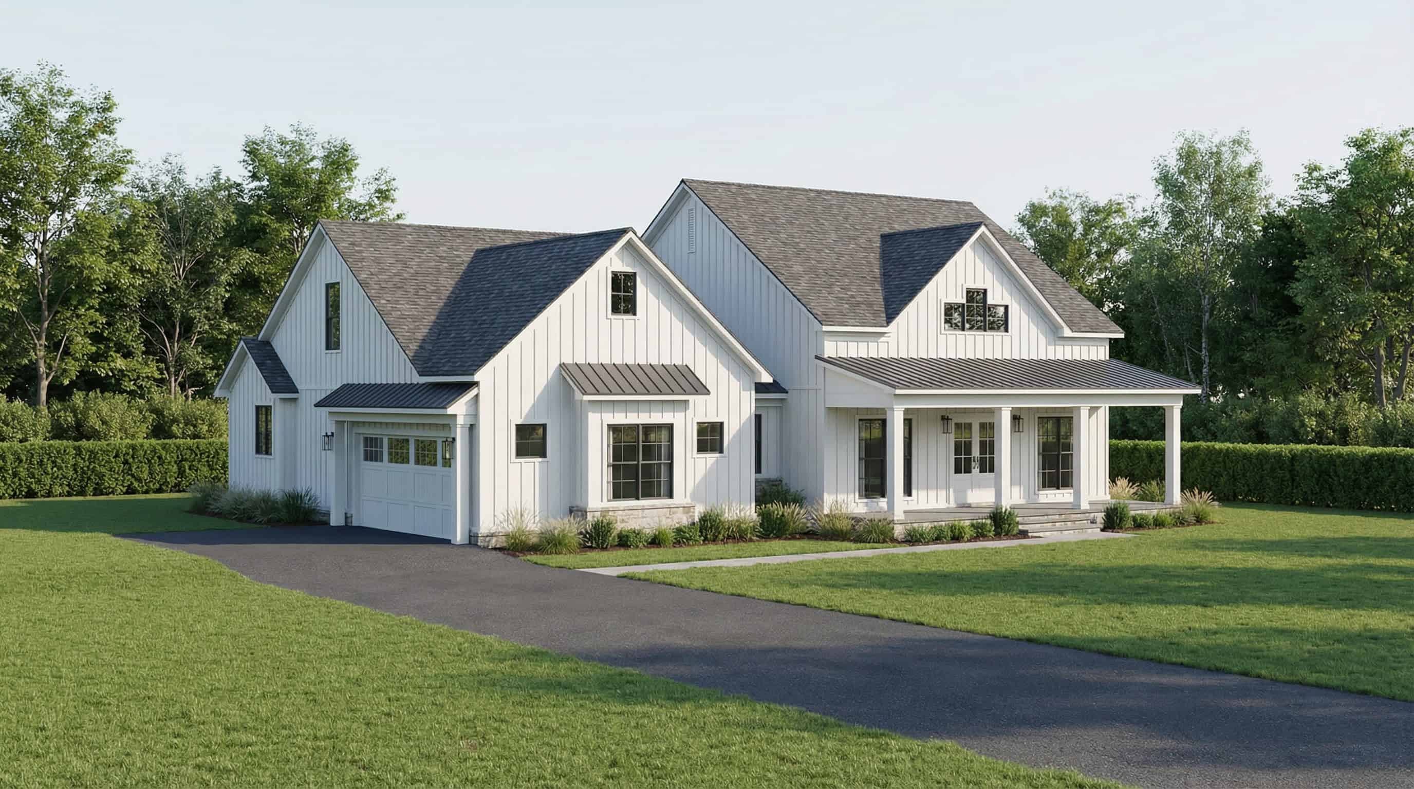 Left Side View of this 3-Bedroom,1859 Sq Ft Plan -193-1395