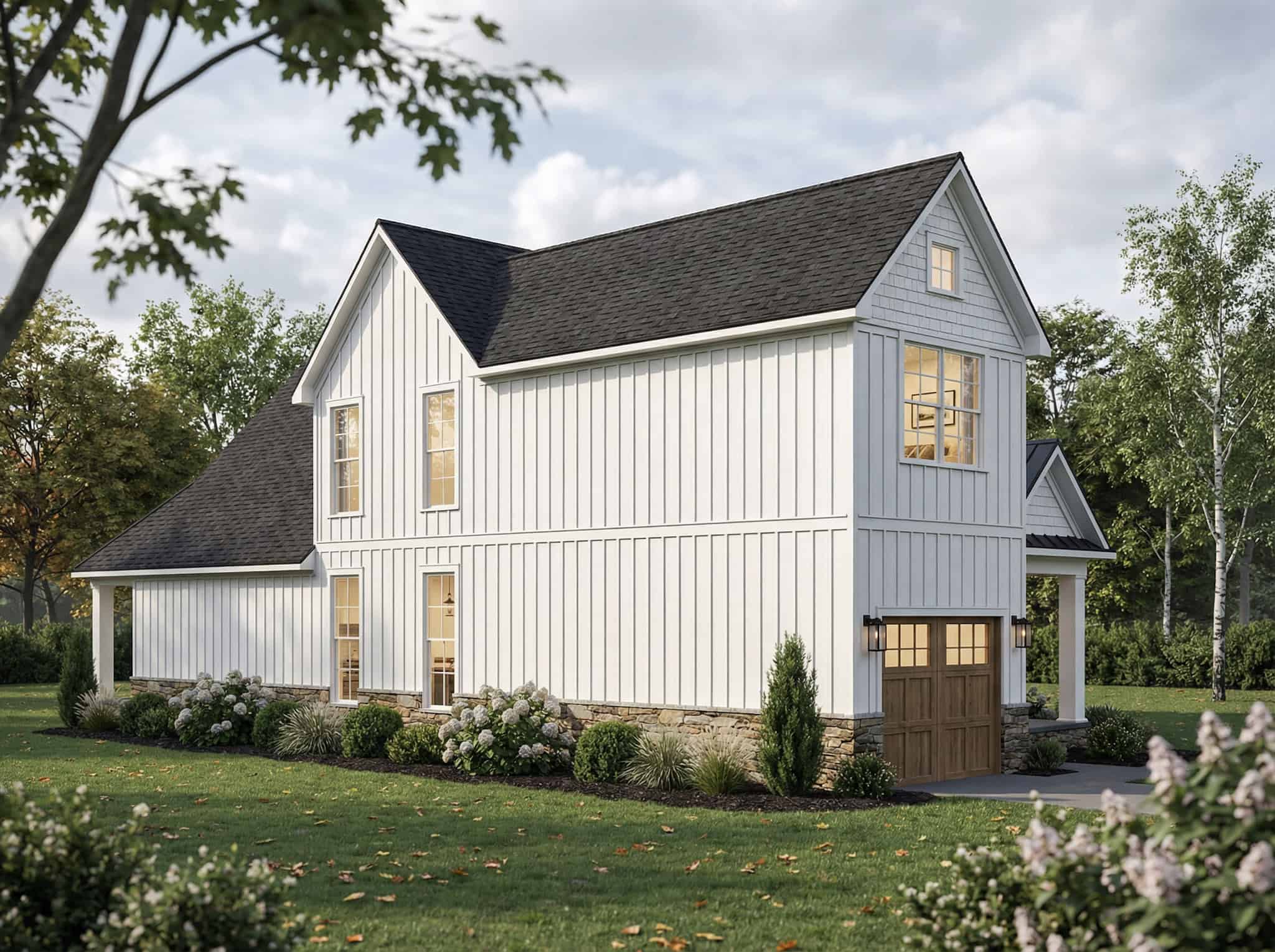 Left Side View of this 3-Bedroom,1737 Sq Ft Plan -193-1396