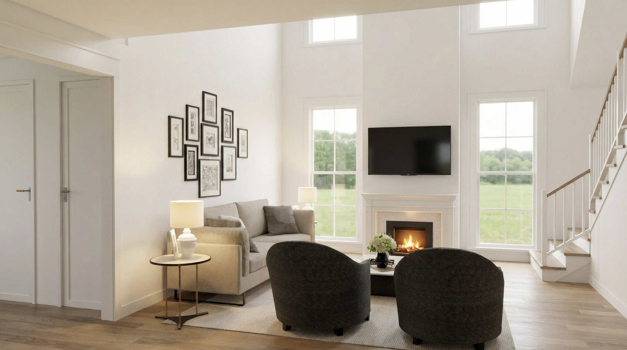 Great Room of this 3-Bedroom,1737 Sq Ft Plan -193-1396