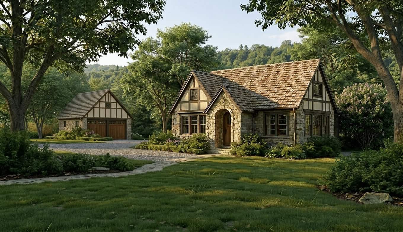 Front View of this 2-Bedroom,1325 Sq Ft Plan -193-1402