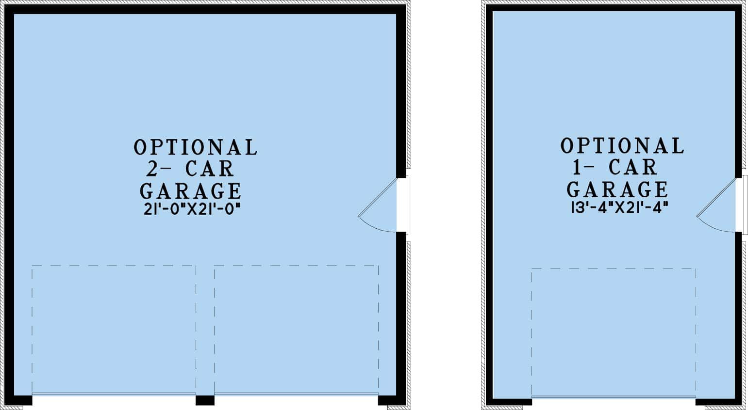 Garage of Cottage Plan #193-1402