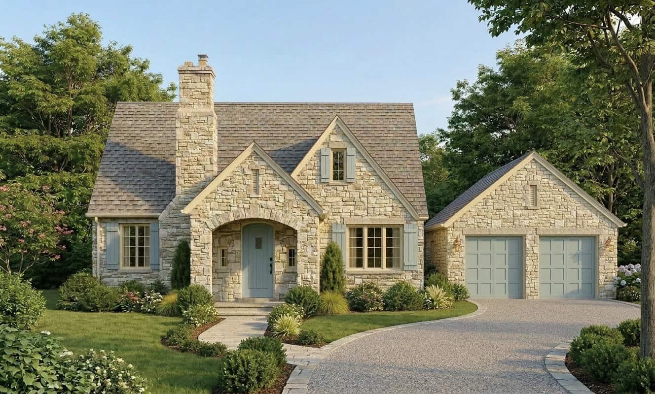 Front View of this 2-Bedroom,1533 Sq Ft Plan -193-1403