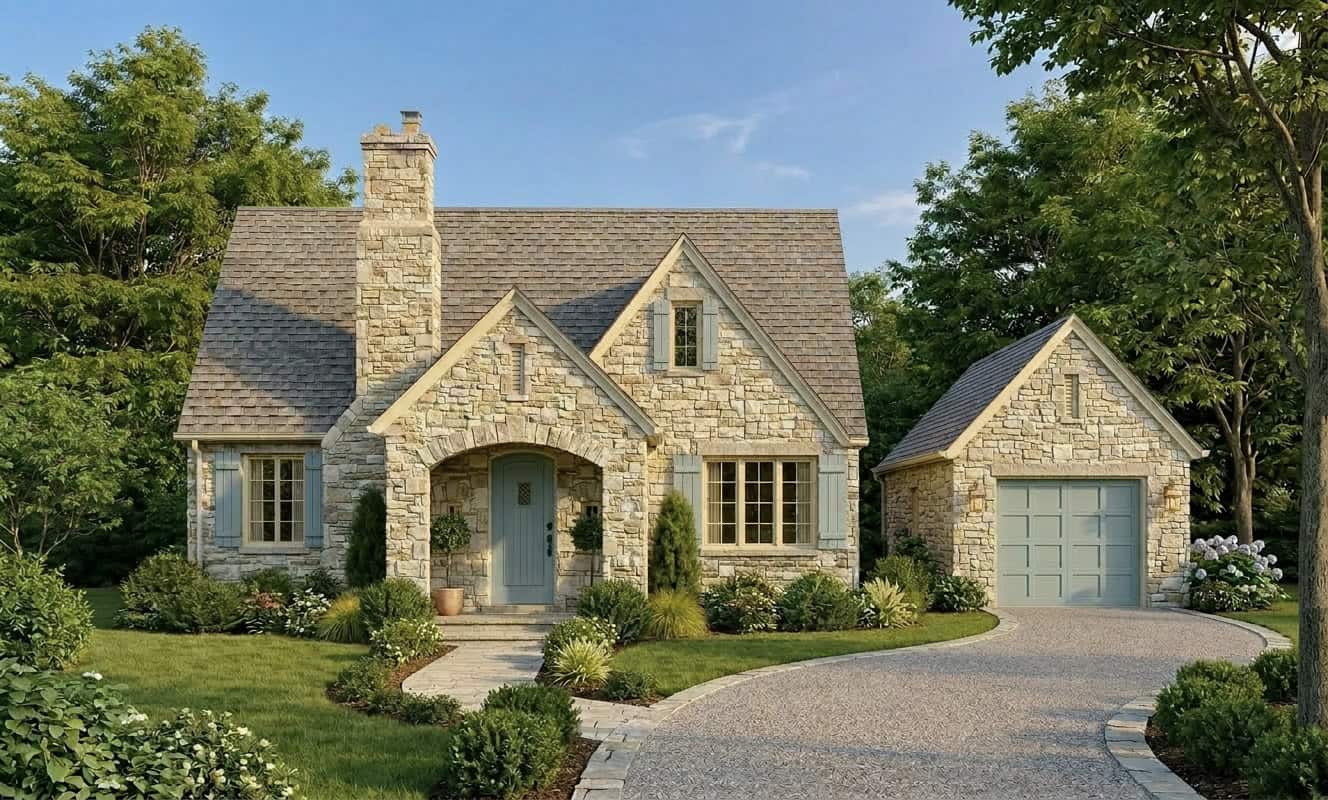 Front View of this 2-Bedroom,1533 Sq Ft Plan -193-1403