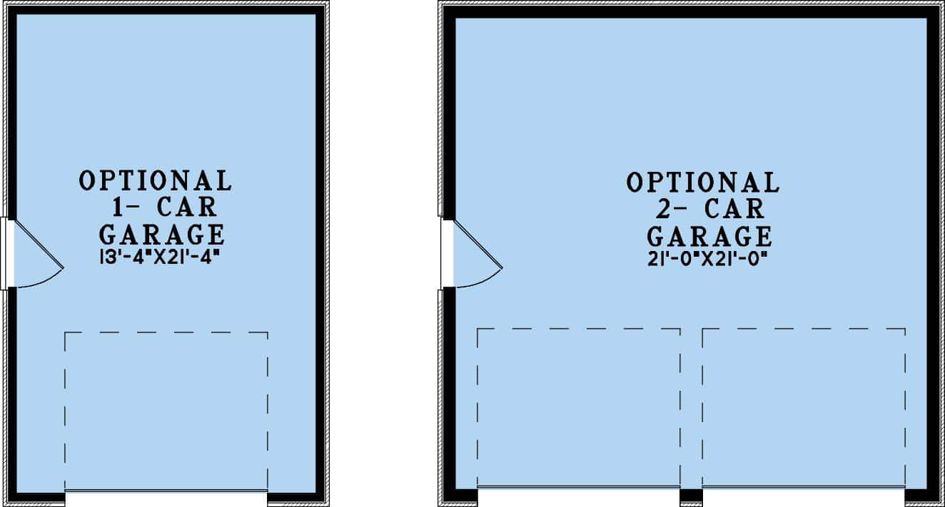 Garage of Cottage Plan #193-1403