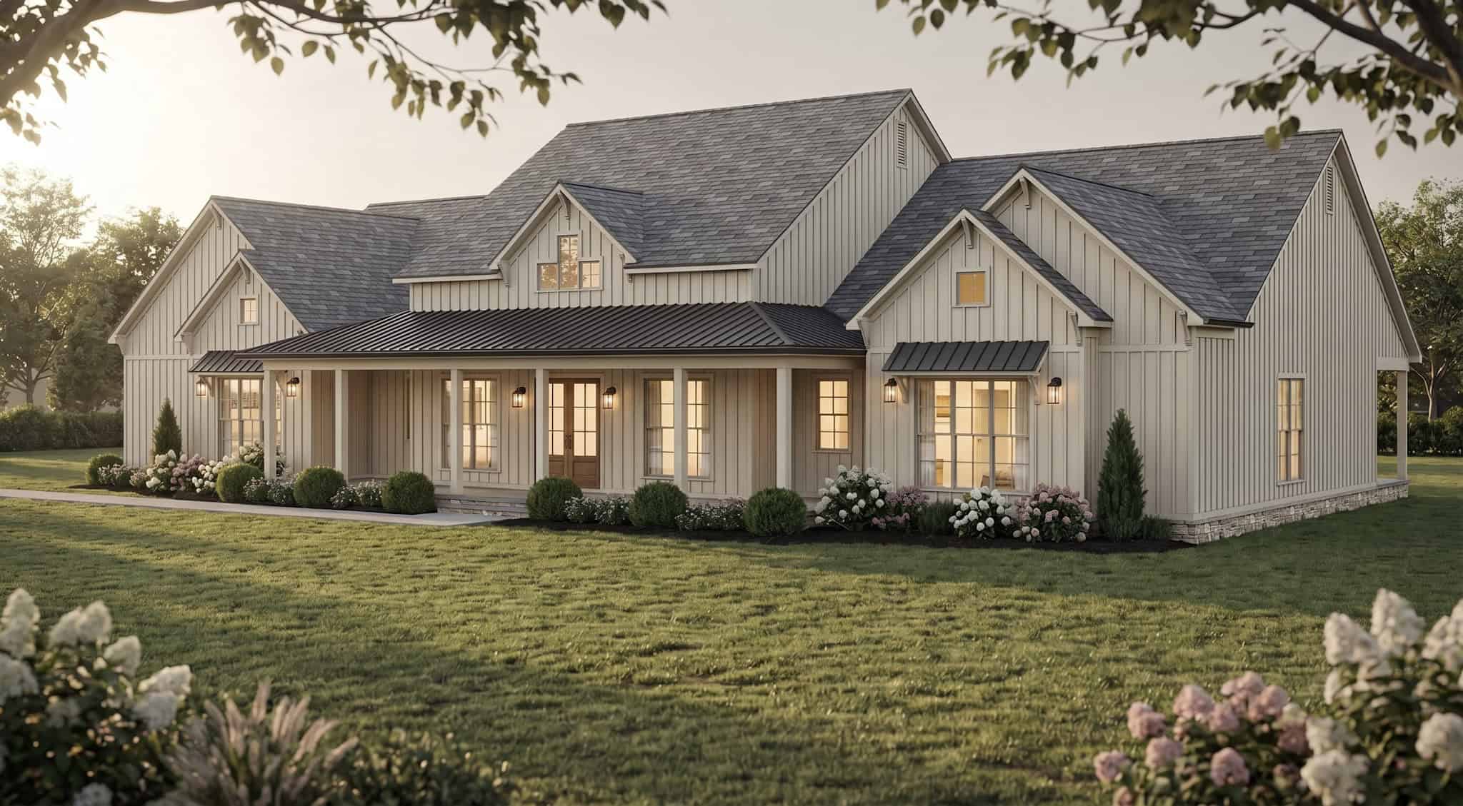 Right Side View of this 4-Bedroom,3630 Sq Ft Plan -193-1406