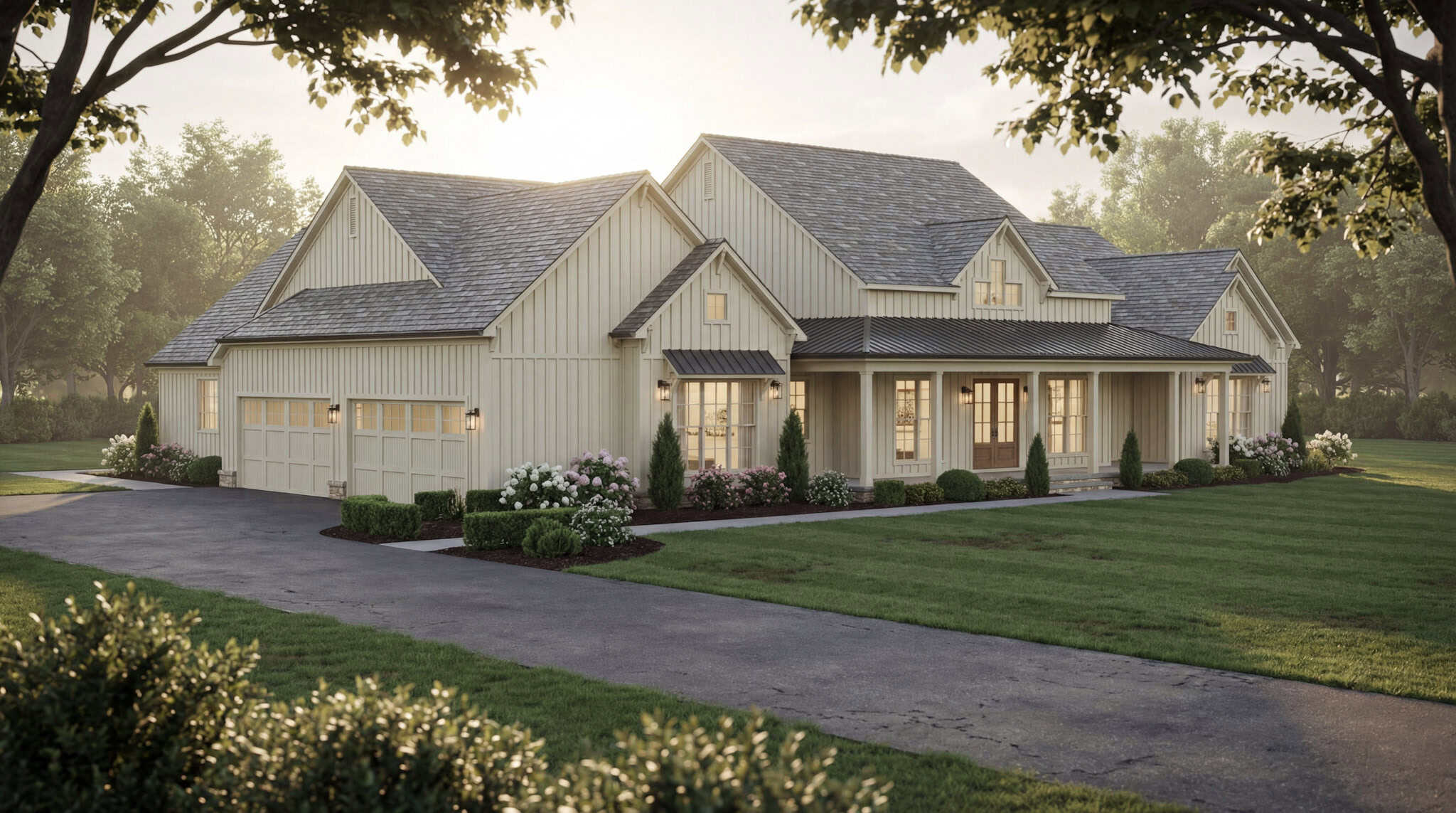Left Side View of this 4-Bedroom,3630 Sq Ft Plan -193-1406