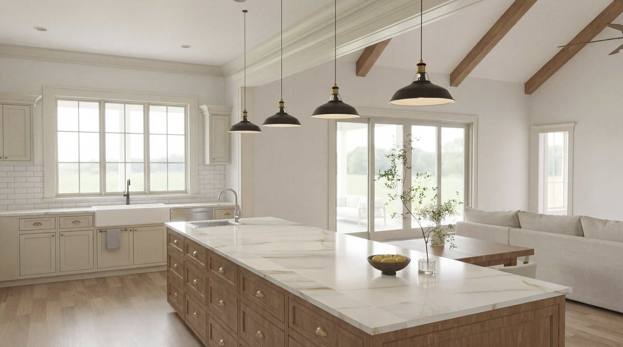 Kitchen: Kitchen Island of this 4-Bedroom,3630 Sq Ft Plan -193-1406