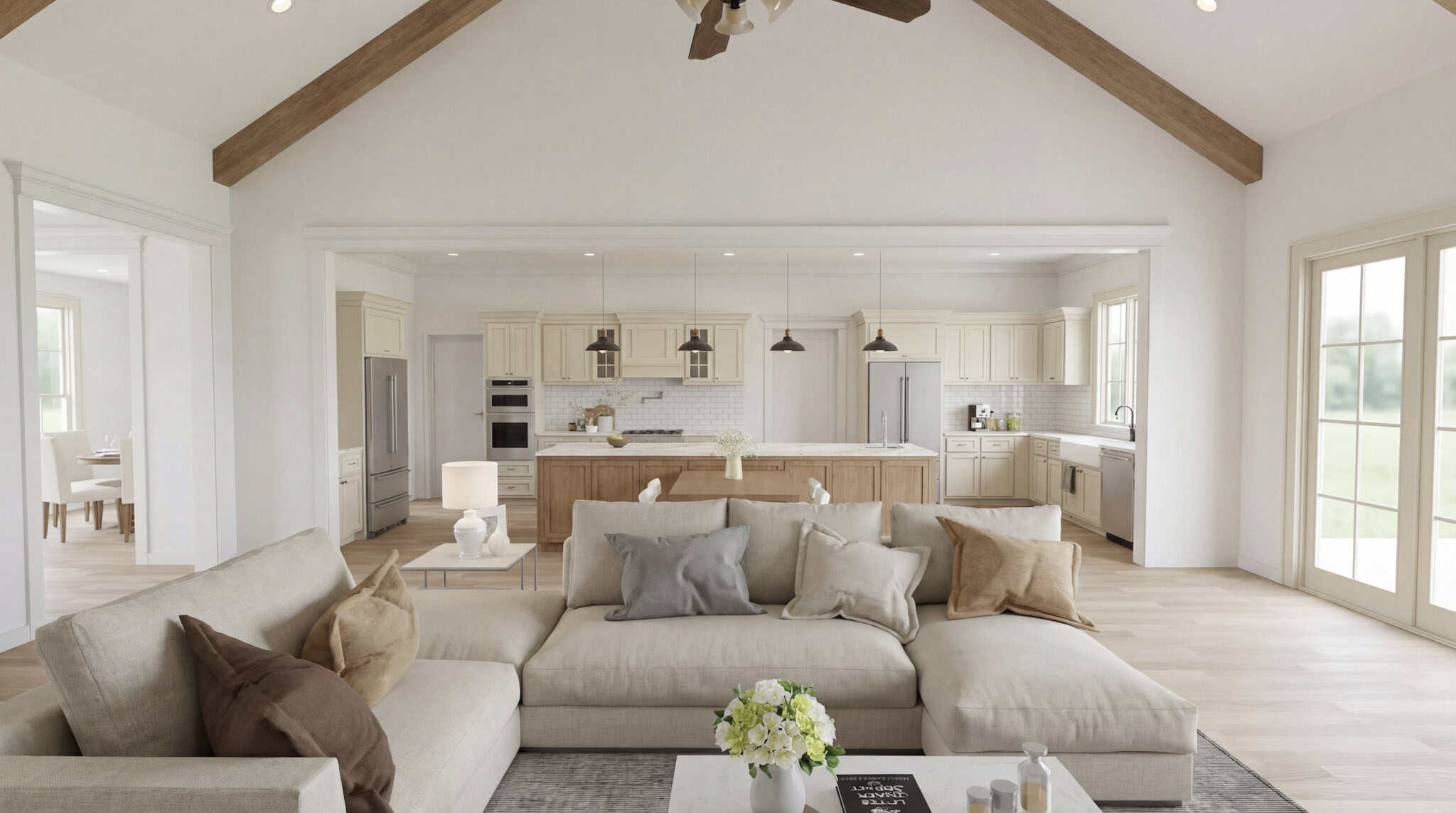Great Room of this 4-Bedroom,3630 Sq Ft Plan -193-1406