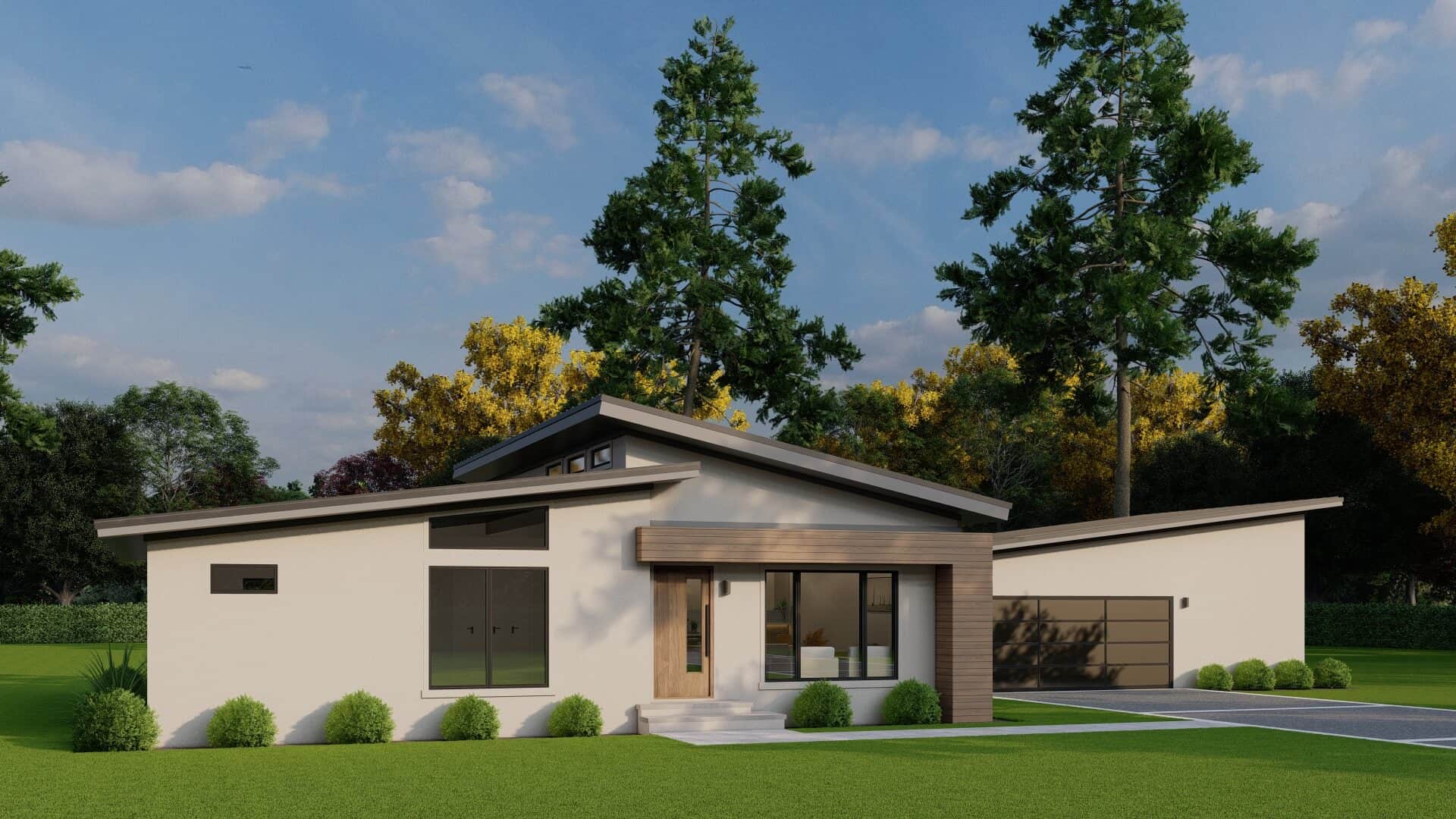 Left Side View of this 3-Bedroom,1659 Sq Ft Plan -193-1408