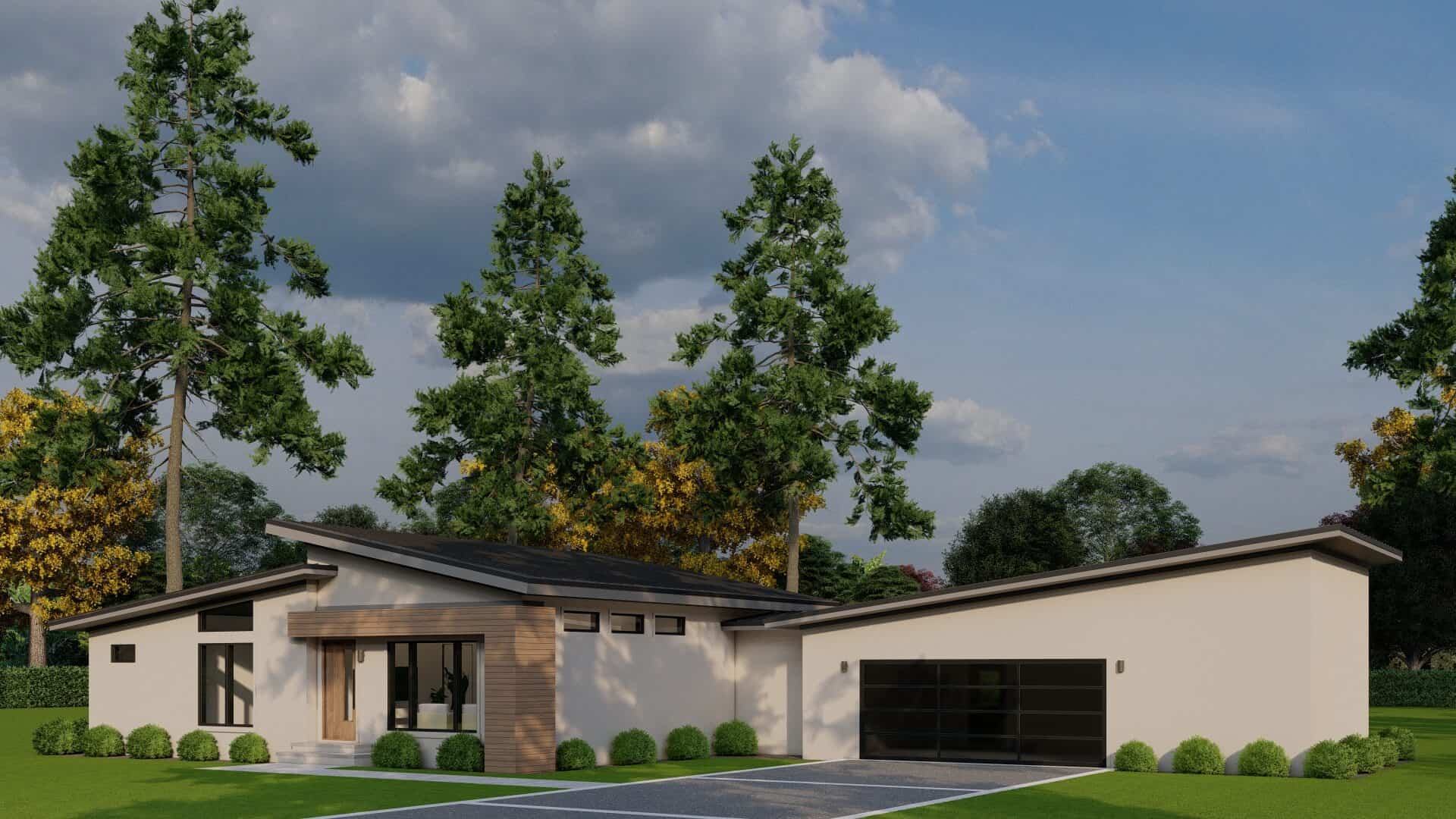 Right Side View of this 3-Bedroom,1659 Sq Ft Plan -193-1408