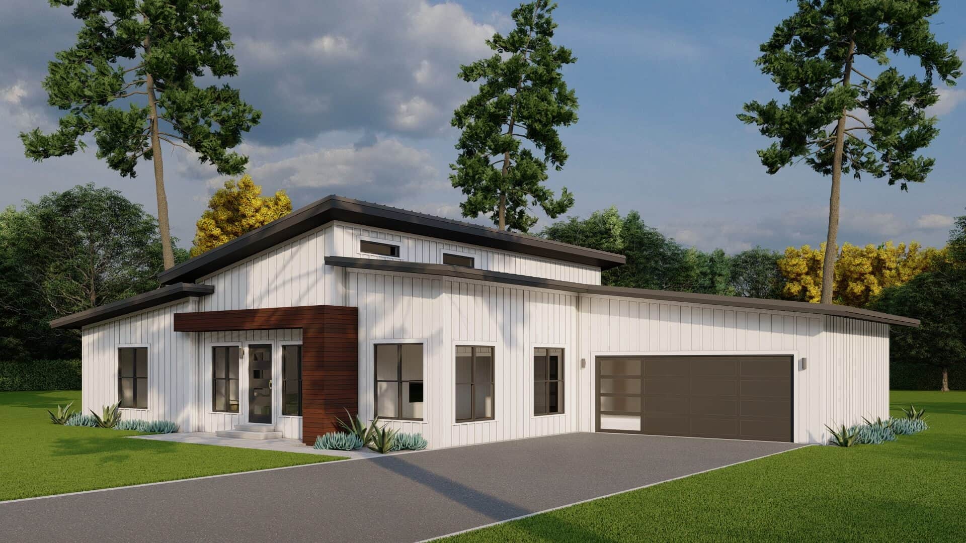 Right Side View of this 3-Bedroom,2219 Sq Ft Plan -193-1409