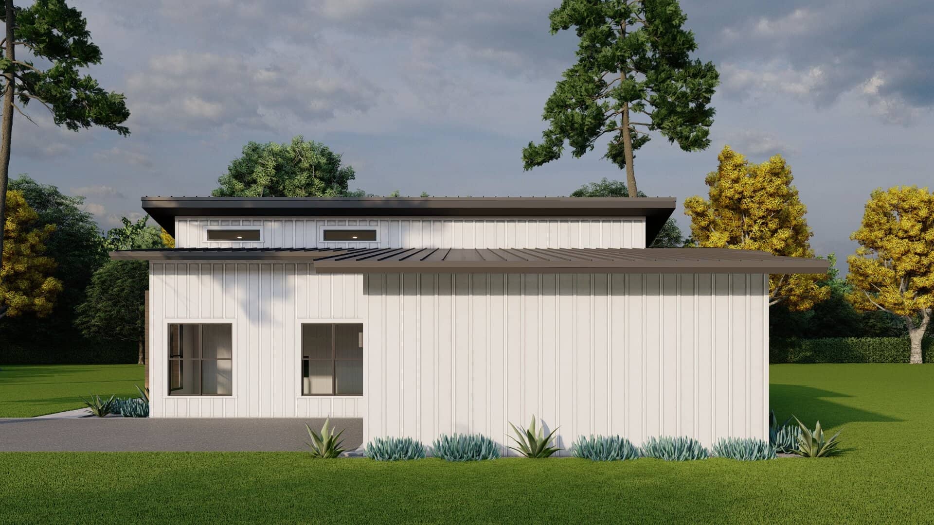 Right Side View of this 3-Bedroom,2219 Sq Ft Plan -193-1409