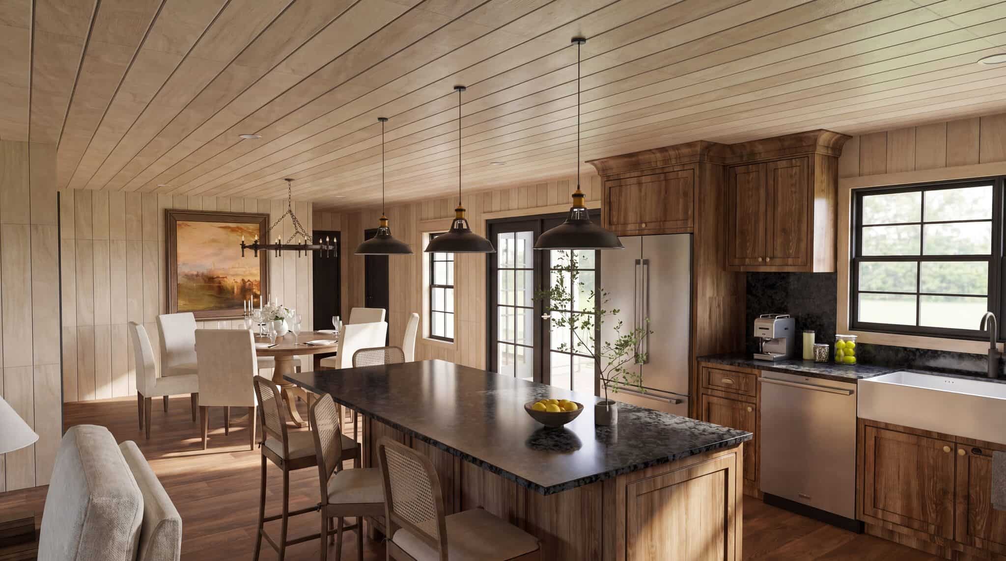 Kitchen of this 2-Bedroom,1803 Sq Ft Plan -193-1414