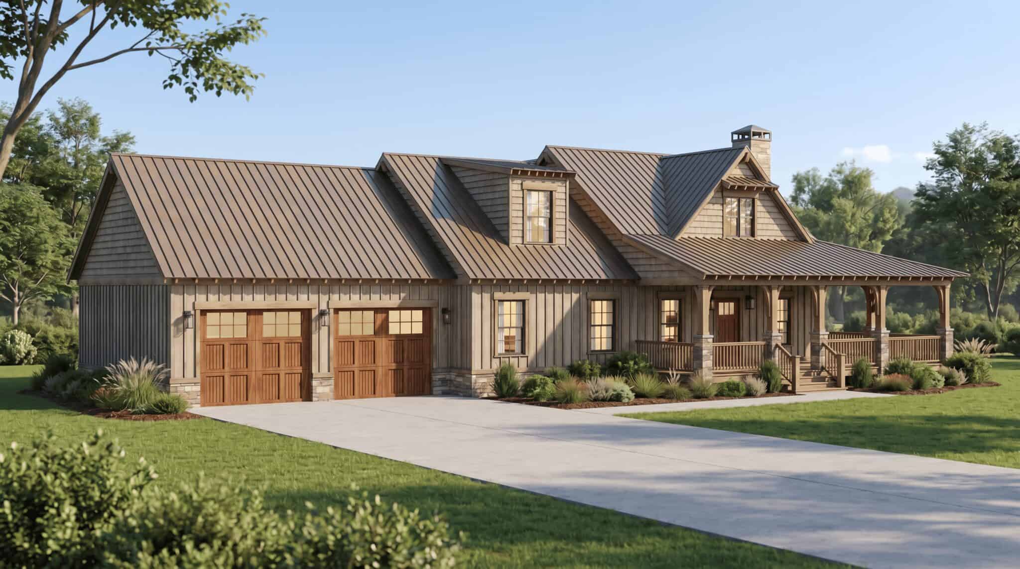 Left Side View of this 2-Bedroom,1803 Sq Ft Plan -193-1414