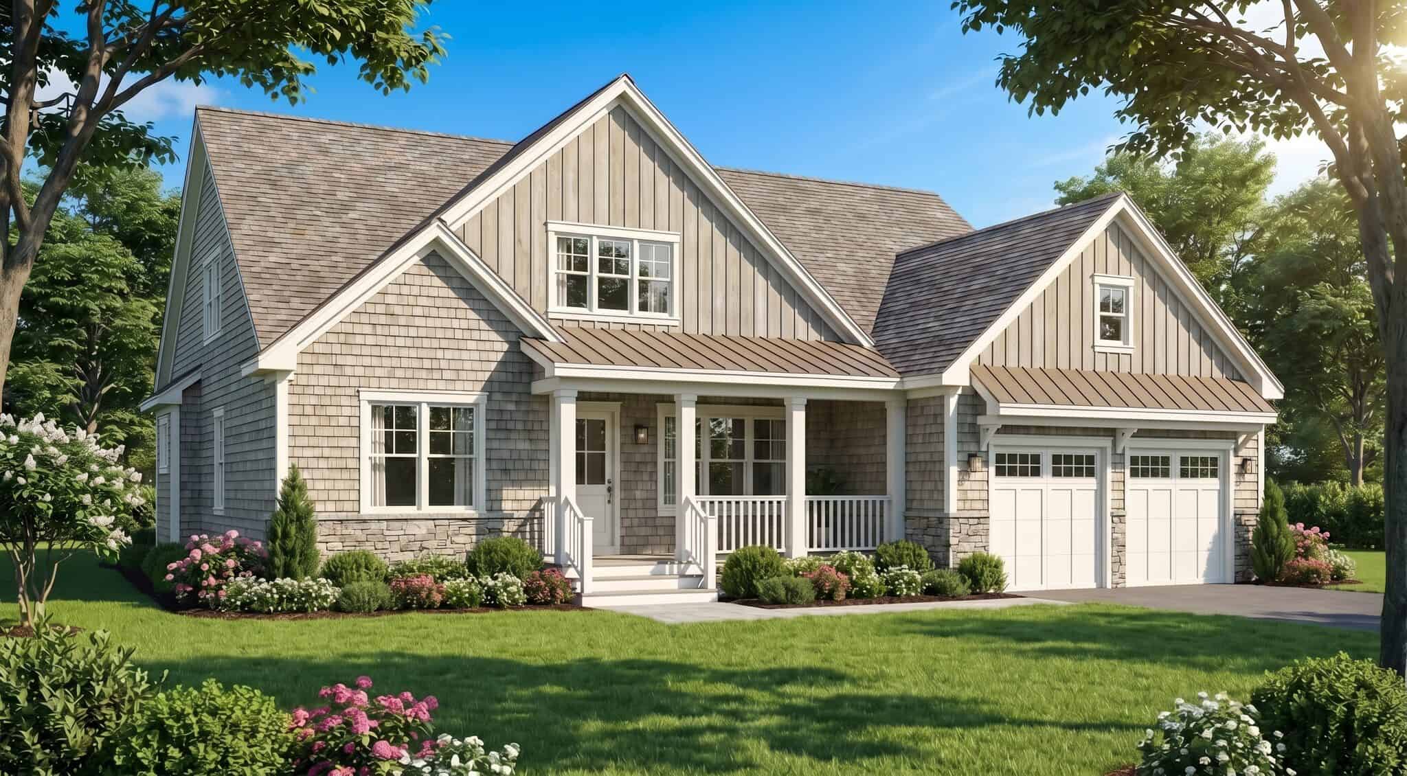 Front View of this 3-Bedroom,2005 Sq Ft Plan -193-1415