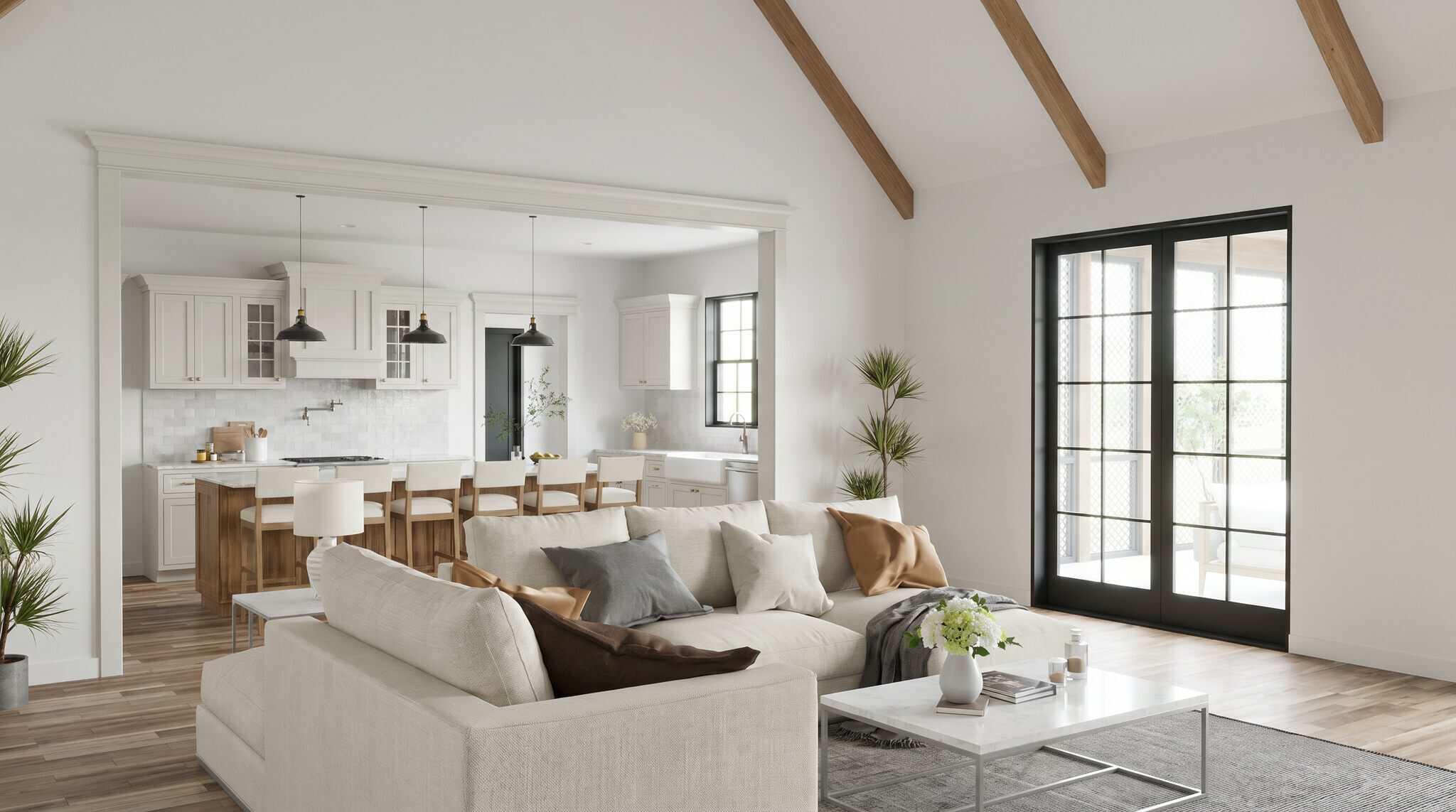 Great Room of this 4-Bedroom,3236 Sq Ft Plan -193-1417