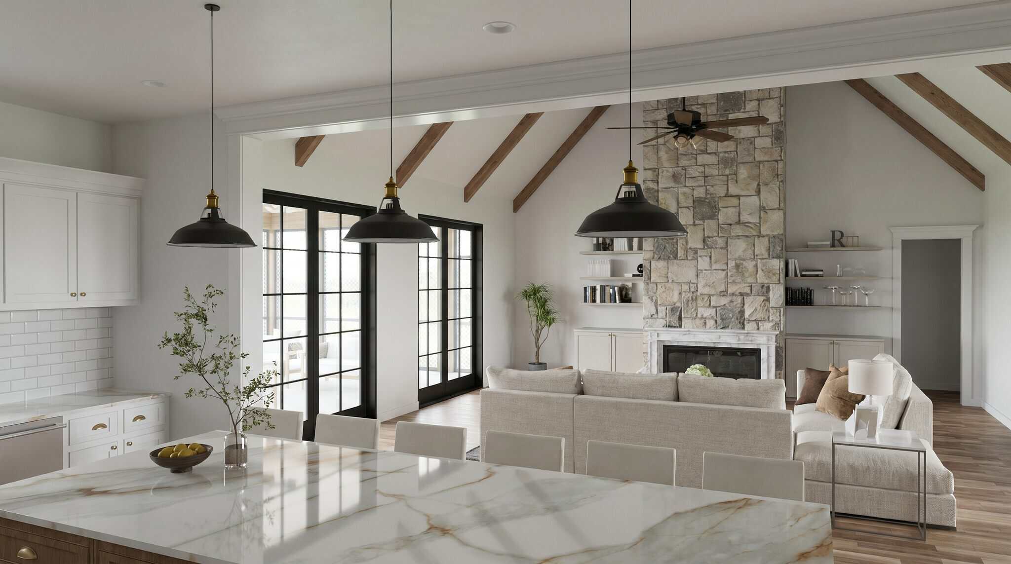 Kitchen of this 4-Bedroom,3236 Sq Ft Plan -193-1417