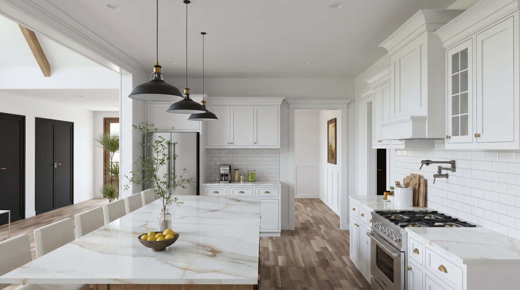 Kitchen of this 4-Bedroom,3236 Sq Ft Plan -193-1417