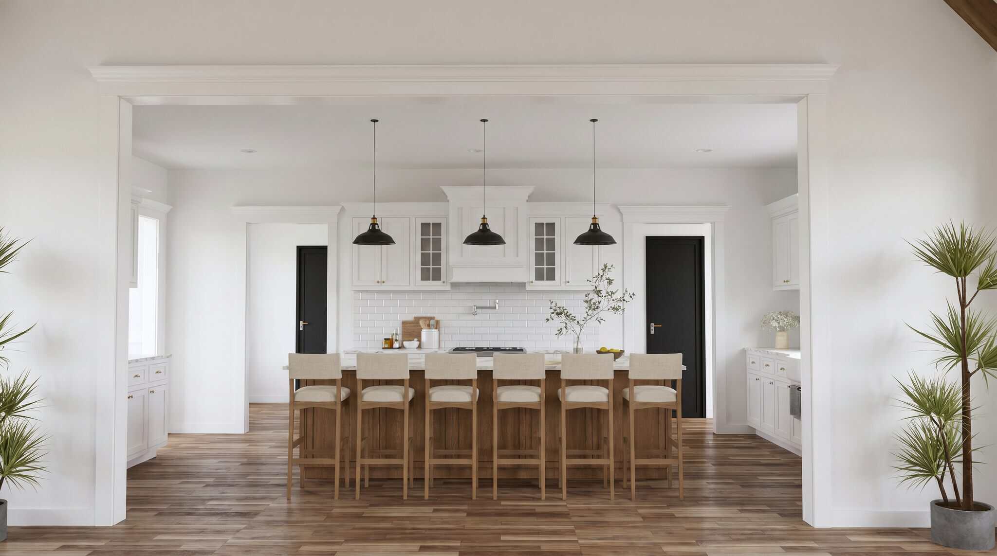 Kitchen of this 4-Bedroom,3236 Sq Ft Plan -193-1417