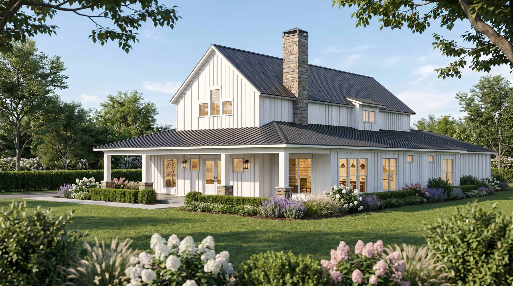 Right Side View of this 3-Bedroom,2882 Sq Ft Plan -193-1418